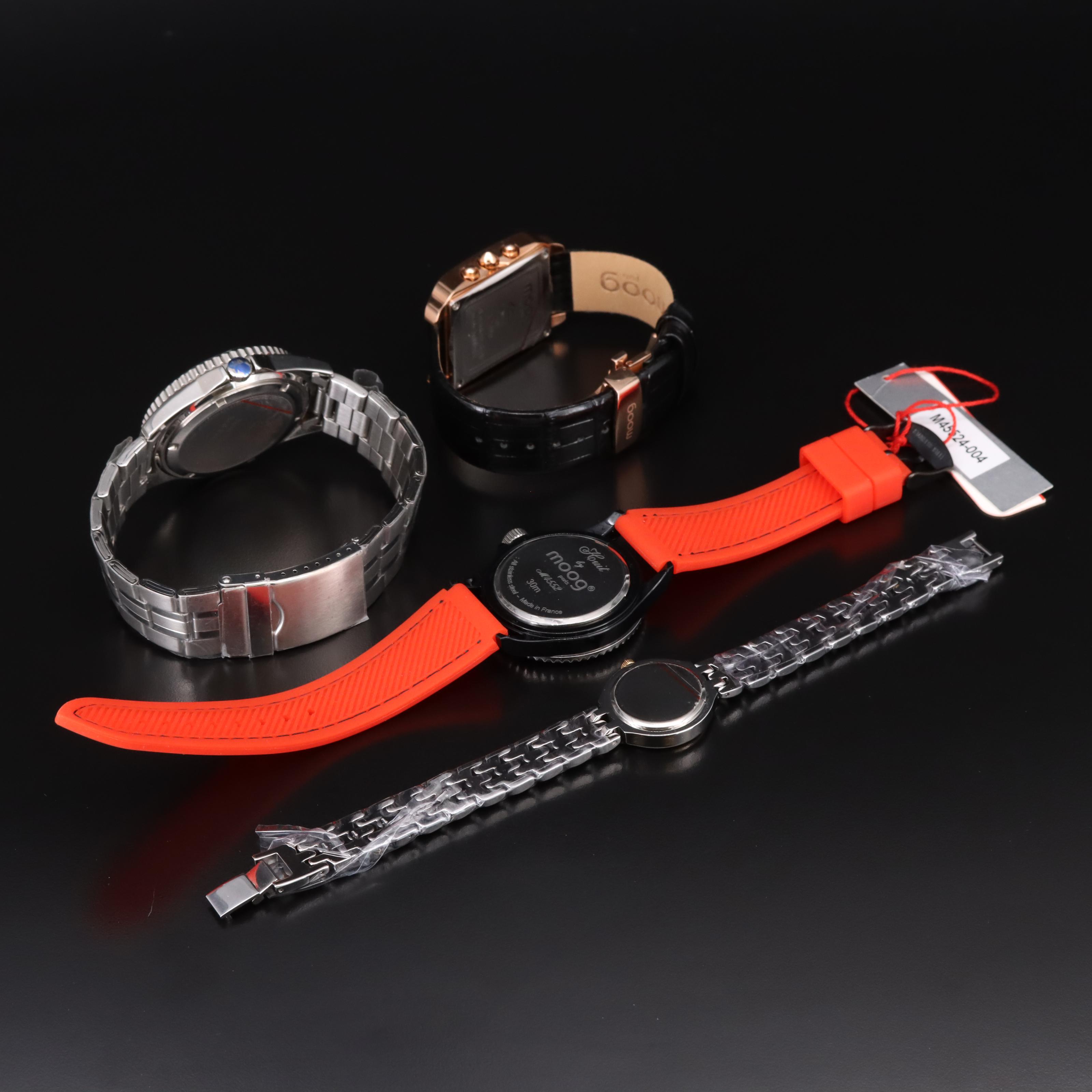 Moog and Charles-Hubert Featured in Quartz Watch Collection