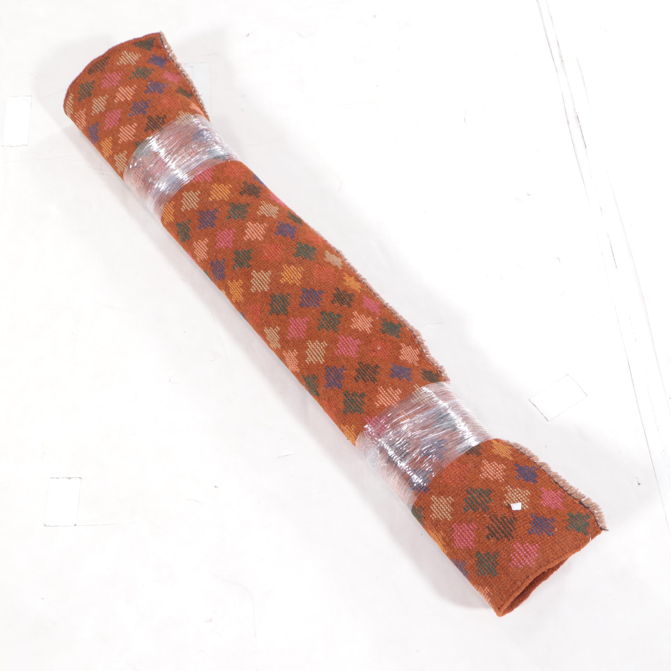 3'11 x 5'6 Hand-Knotted Indo-Persian Gabbeh Area Rug