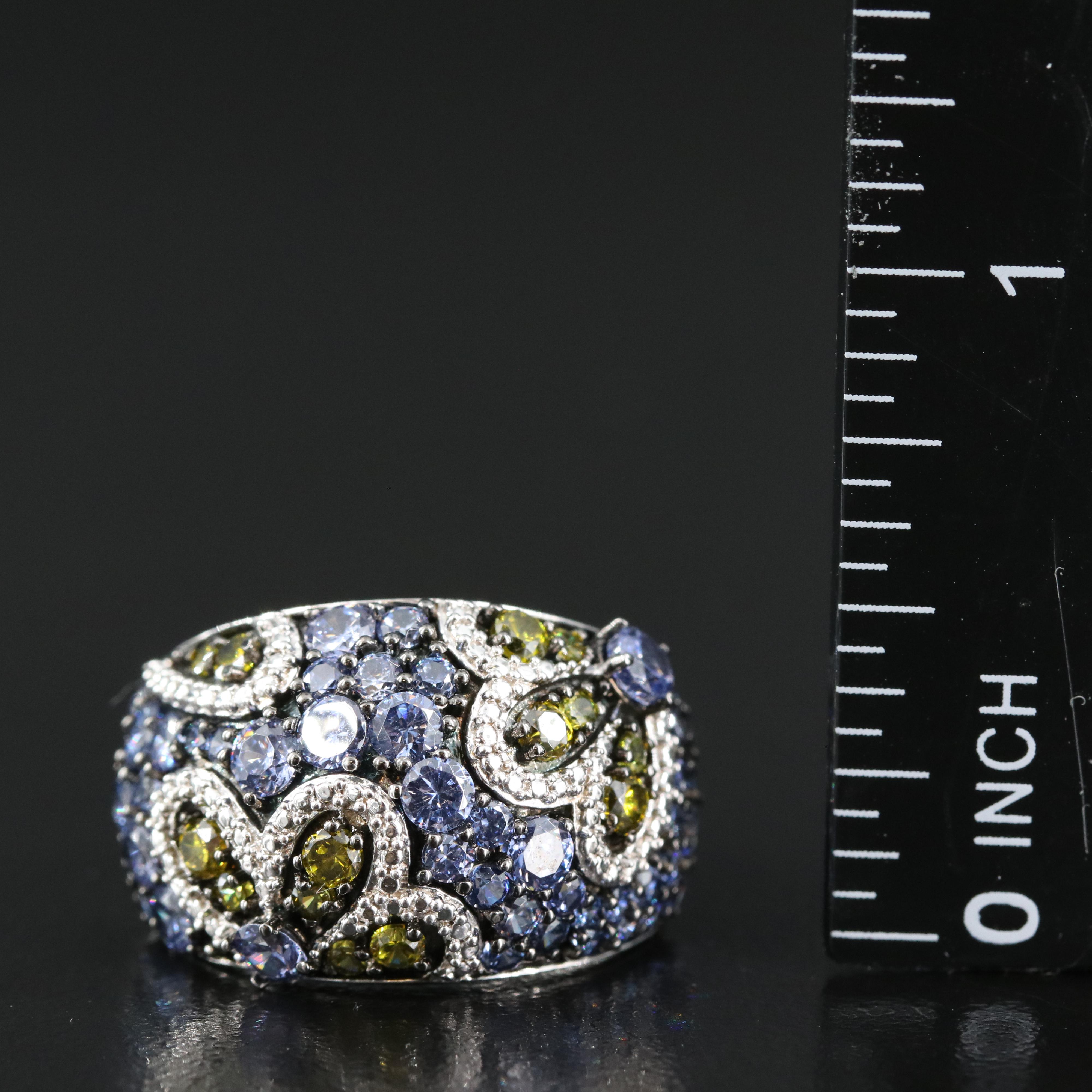 Sterling Cubic Zirconia Ring