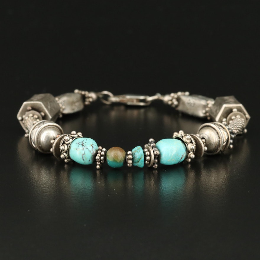 Sterling Turquoise Bracelet