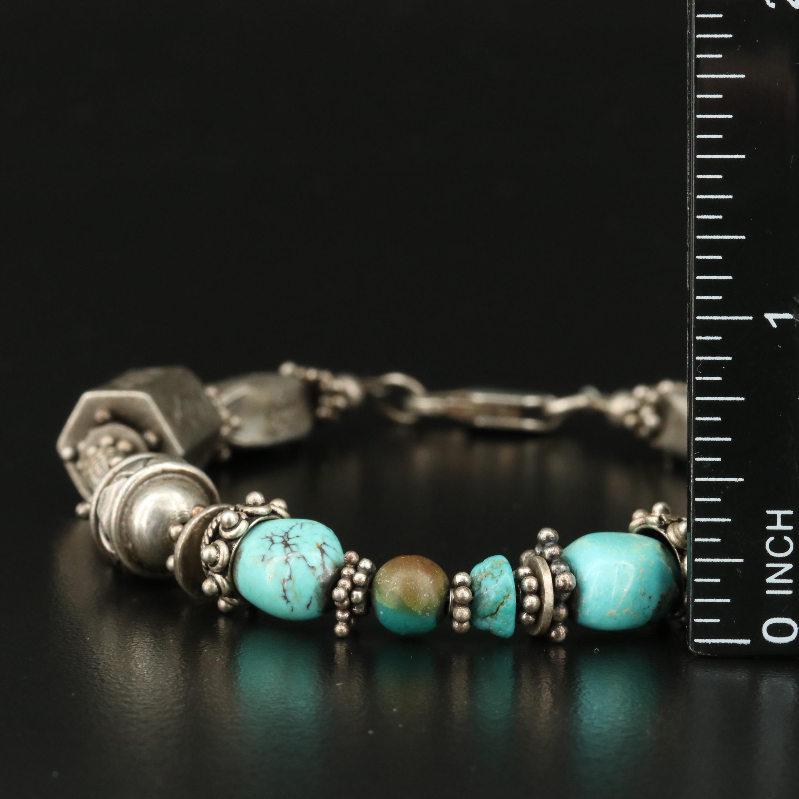 Sterling Turquoise Bracelet