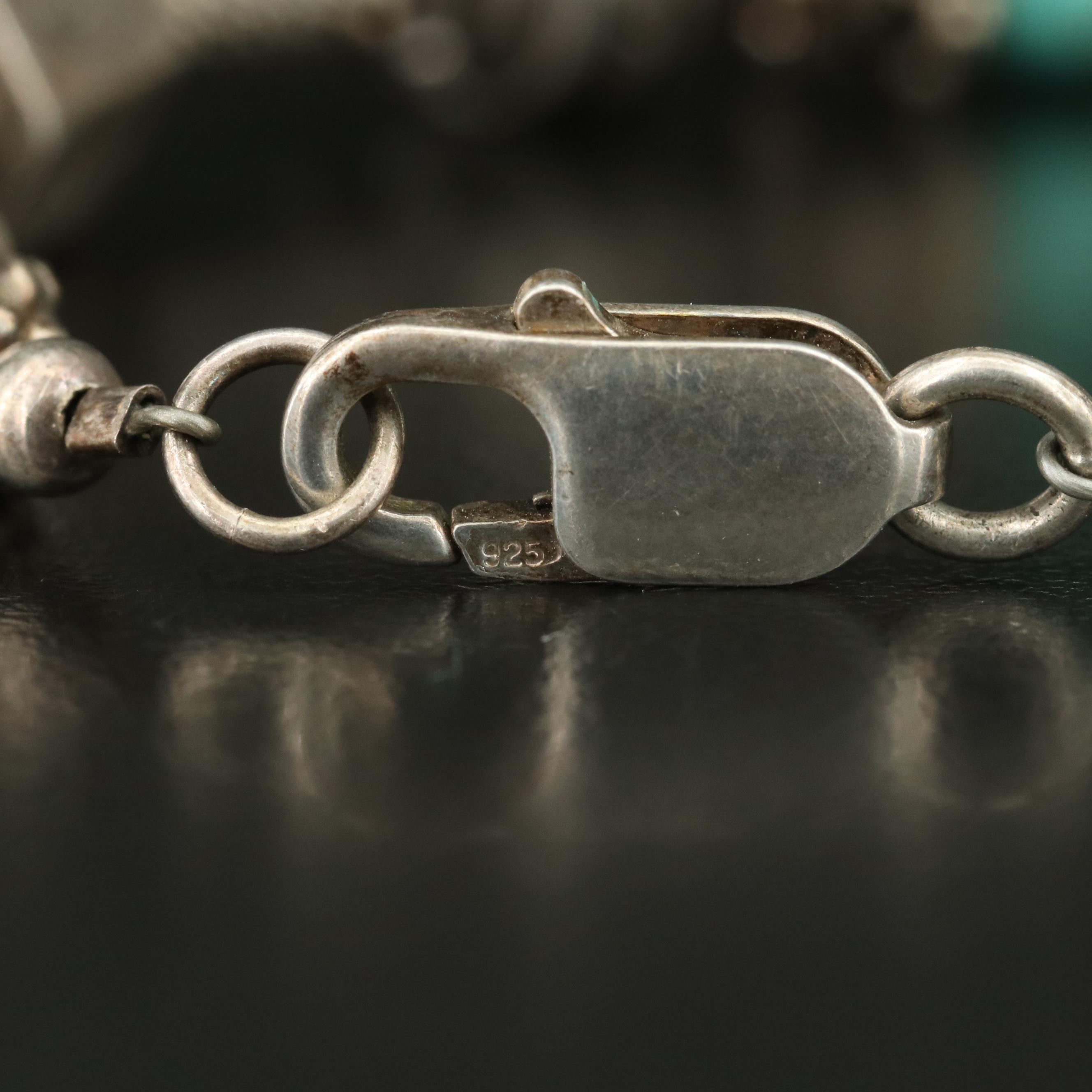 Sterling Turquoise Bracelet