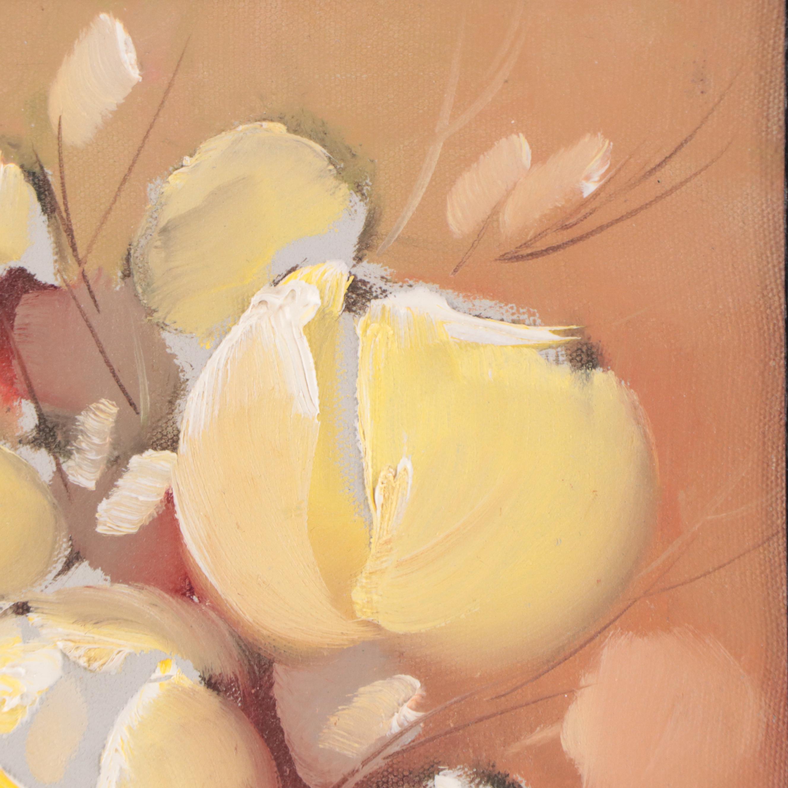 Oil Painting of Floral Still Life