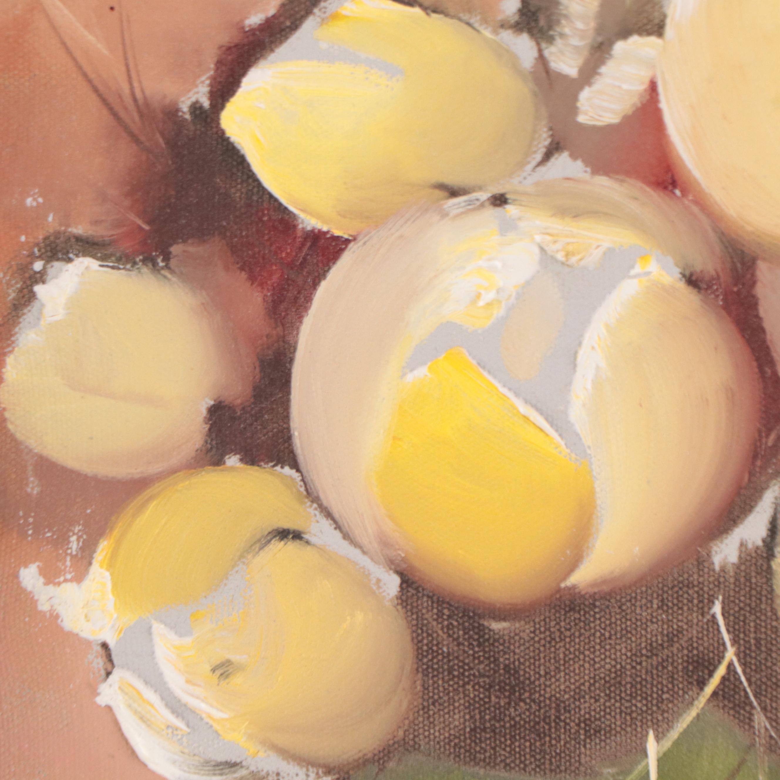 Oil Painting of Floral Still Life