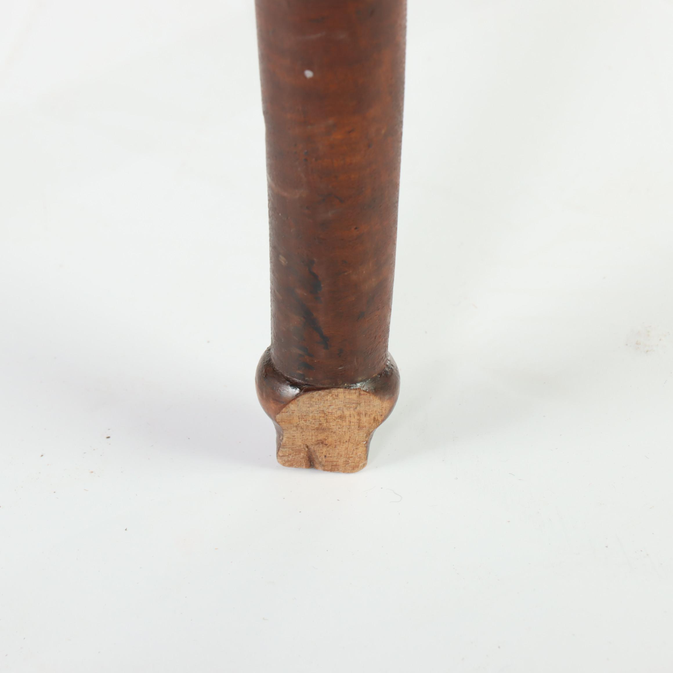 Two Victorian Spindle-Back Side Chairs, Late 19th Century