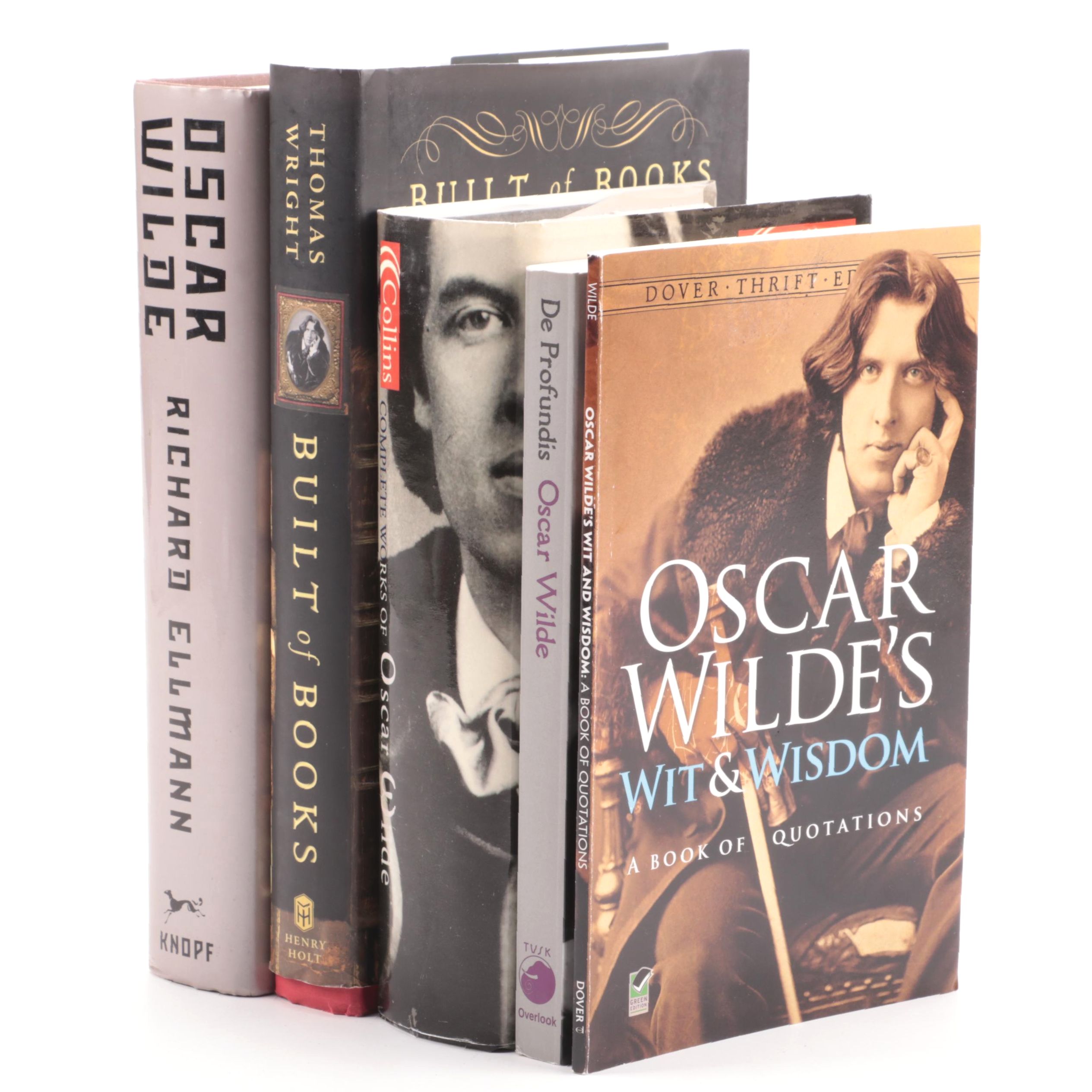 "Oscar Wilde" by Richard Ellmann with "De Profundis" and More by Oscar Wilde