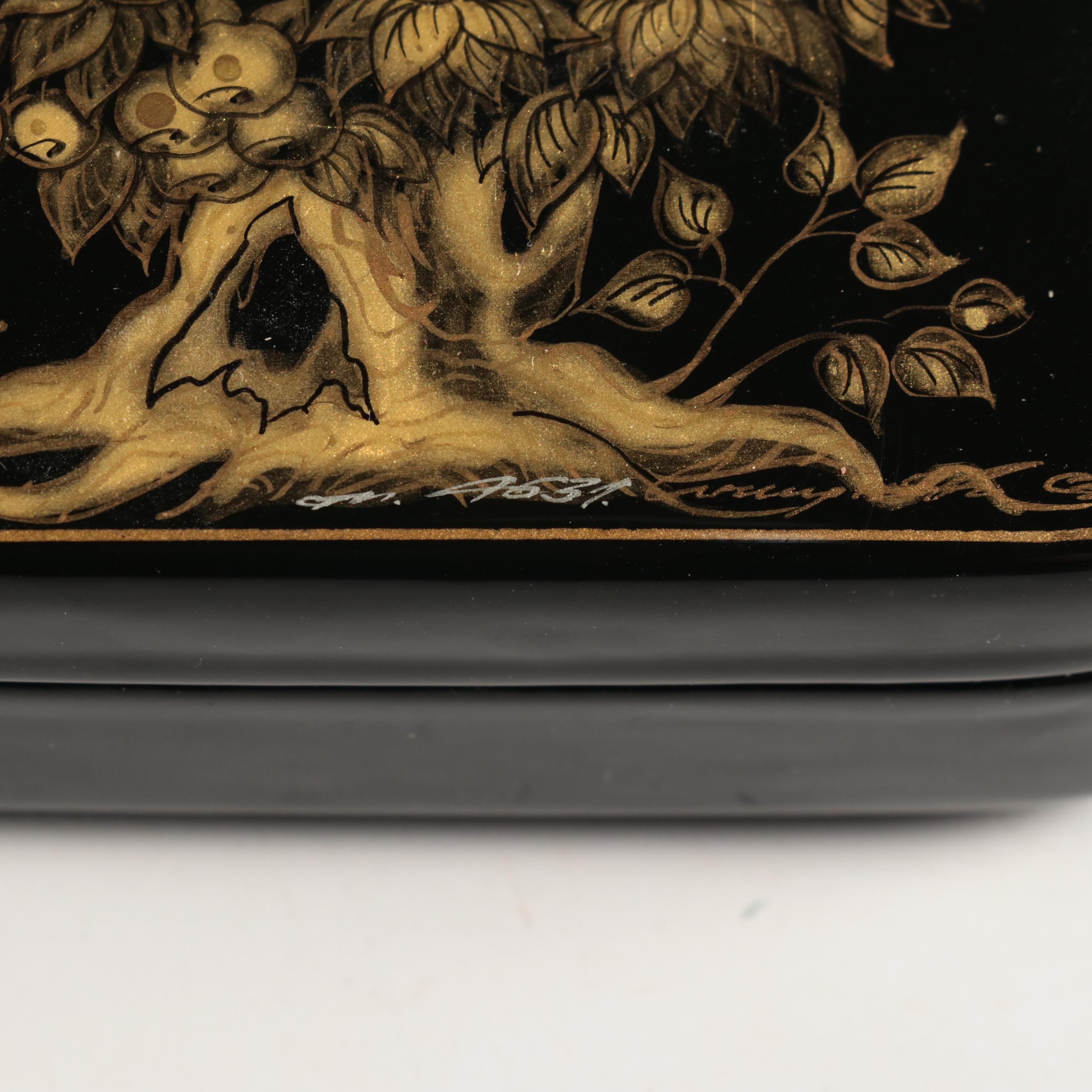 Russian Lacquerware Boxes