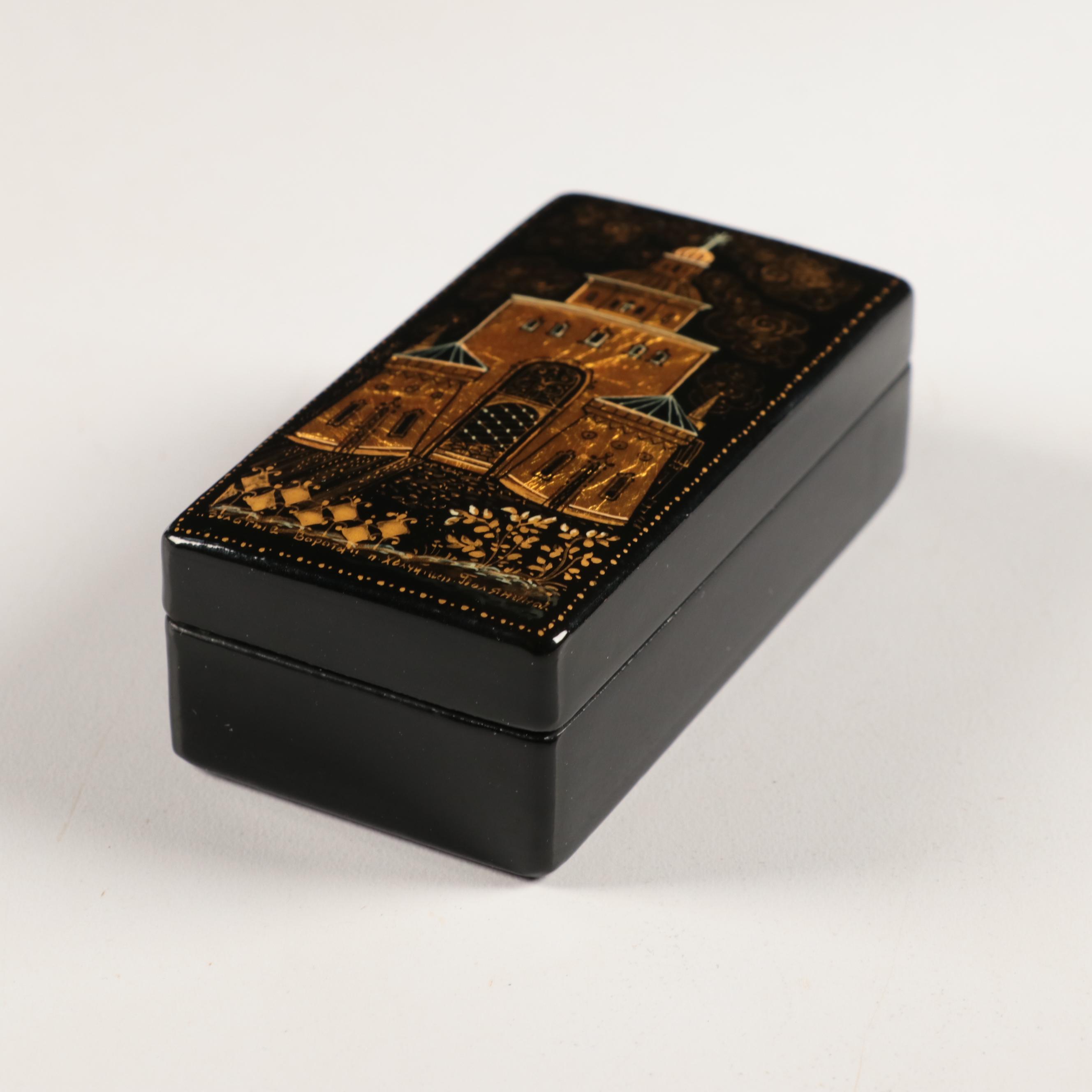 Russian Lacquerware Boxes