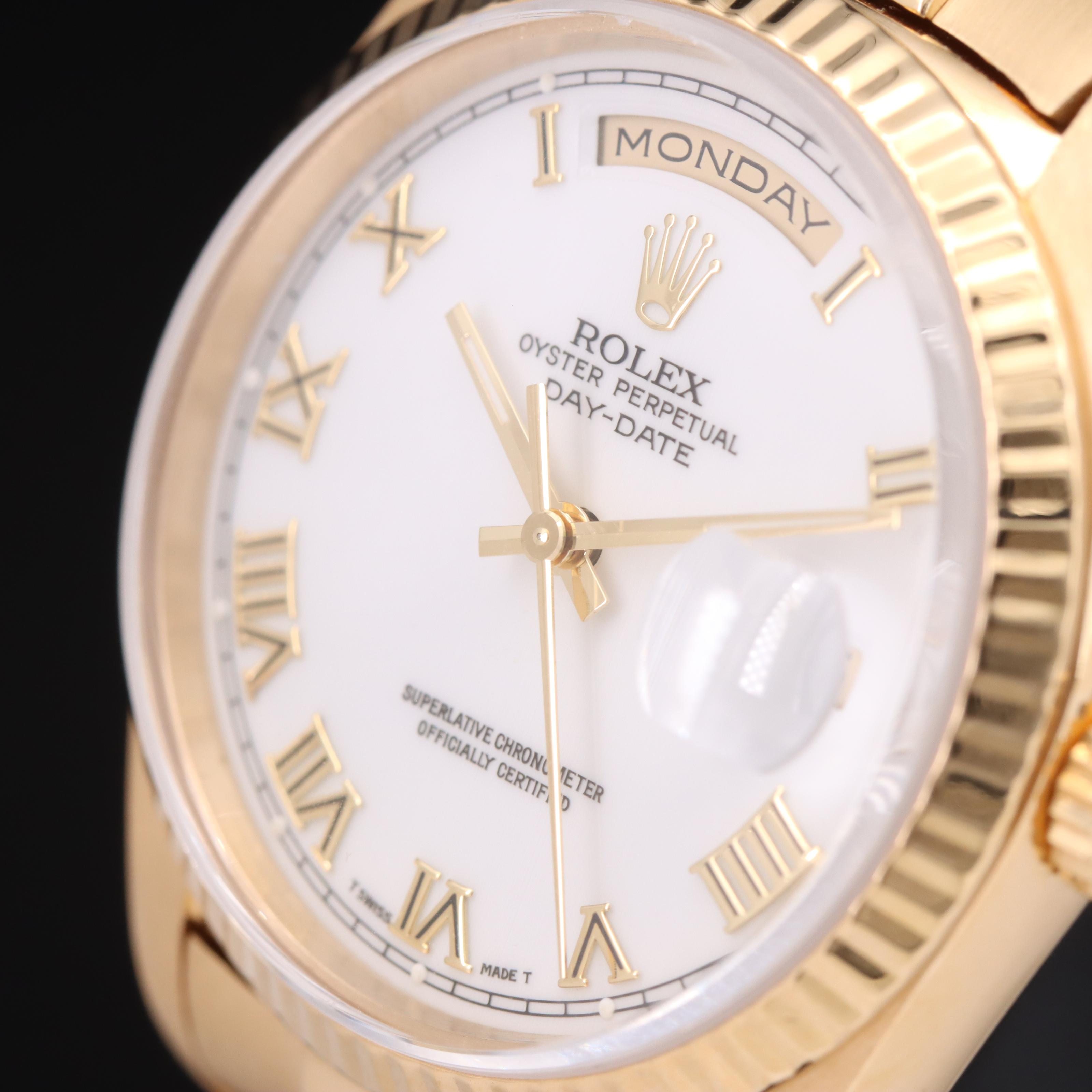 1990 - 1991 Rolex Day-Date President Band Watch