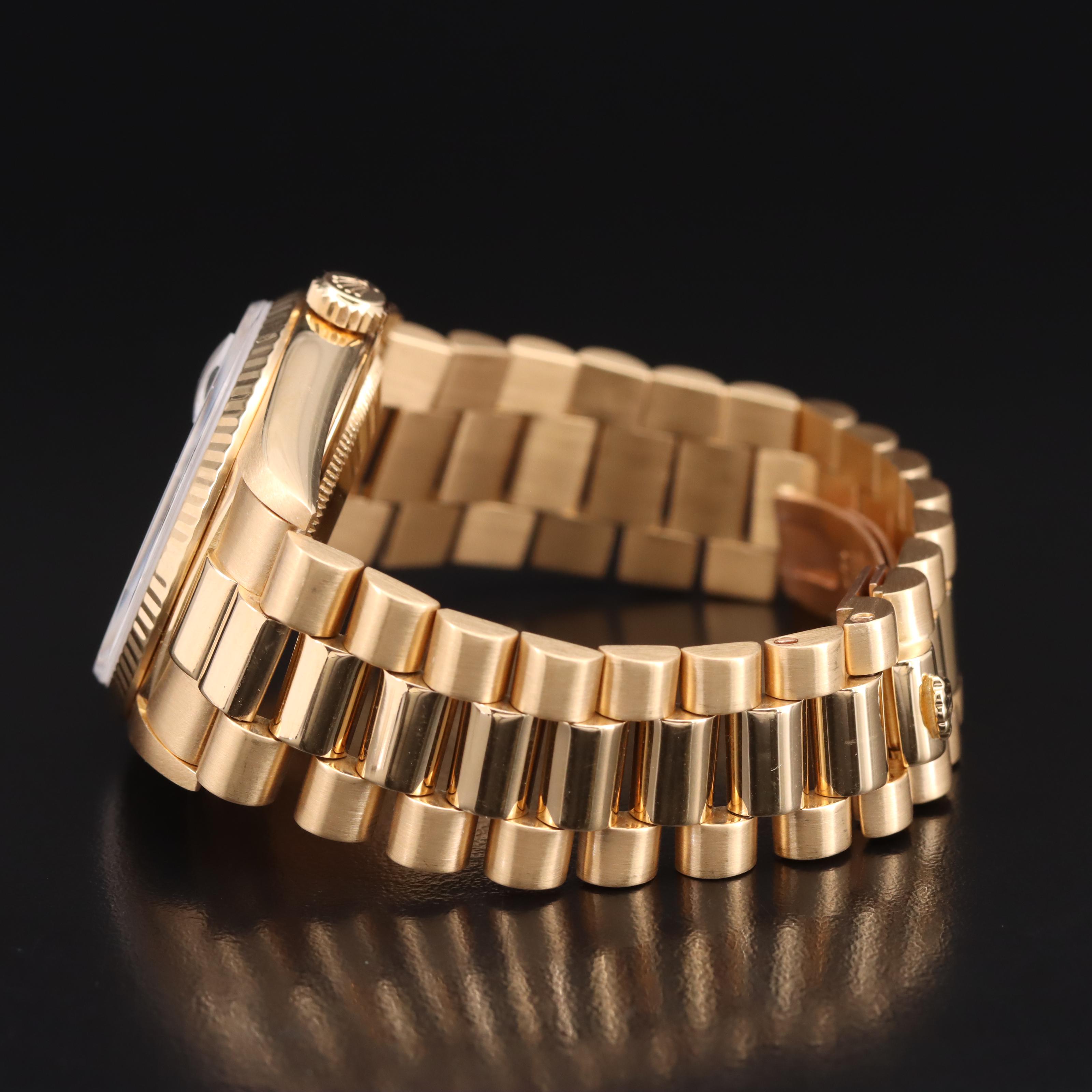 1990 - 1991 Rolex Day-Date President Band Watch