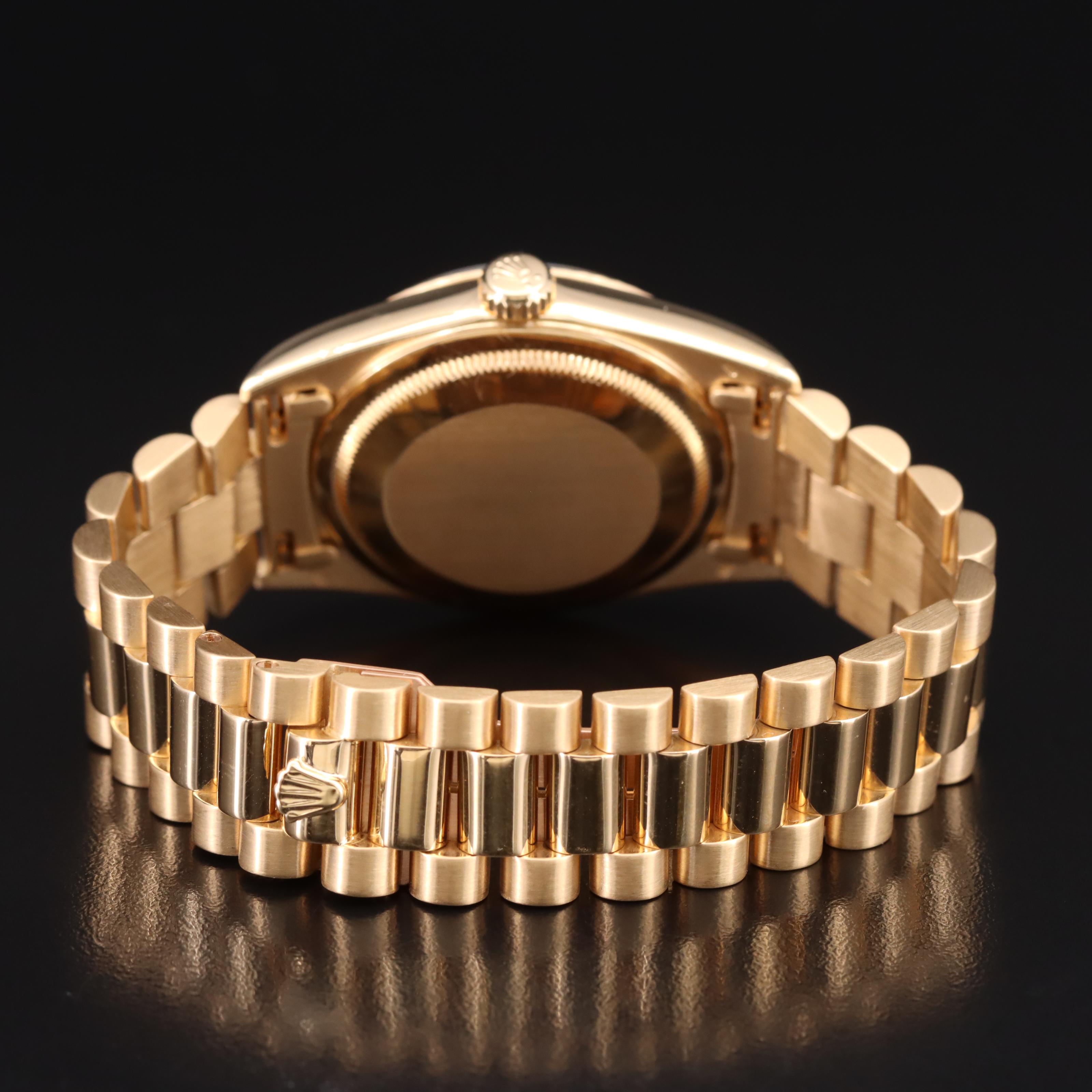 1990 - 1991 Rolex Day-Date President Band Watch