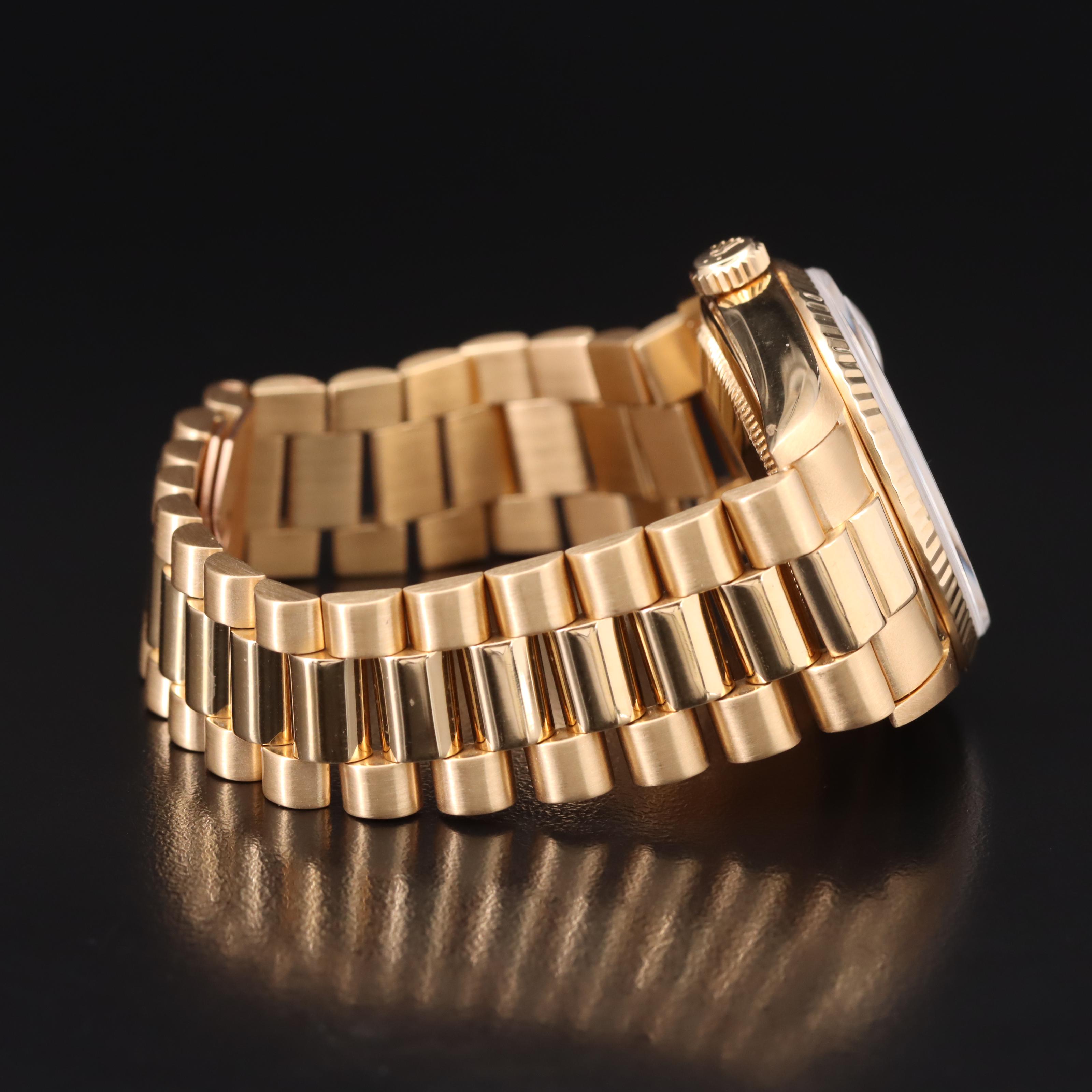 1990 - 1991 Rolex Day-Date President Band Watch