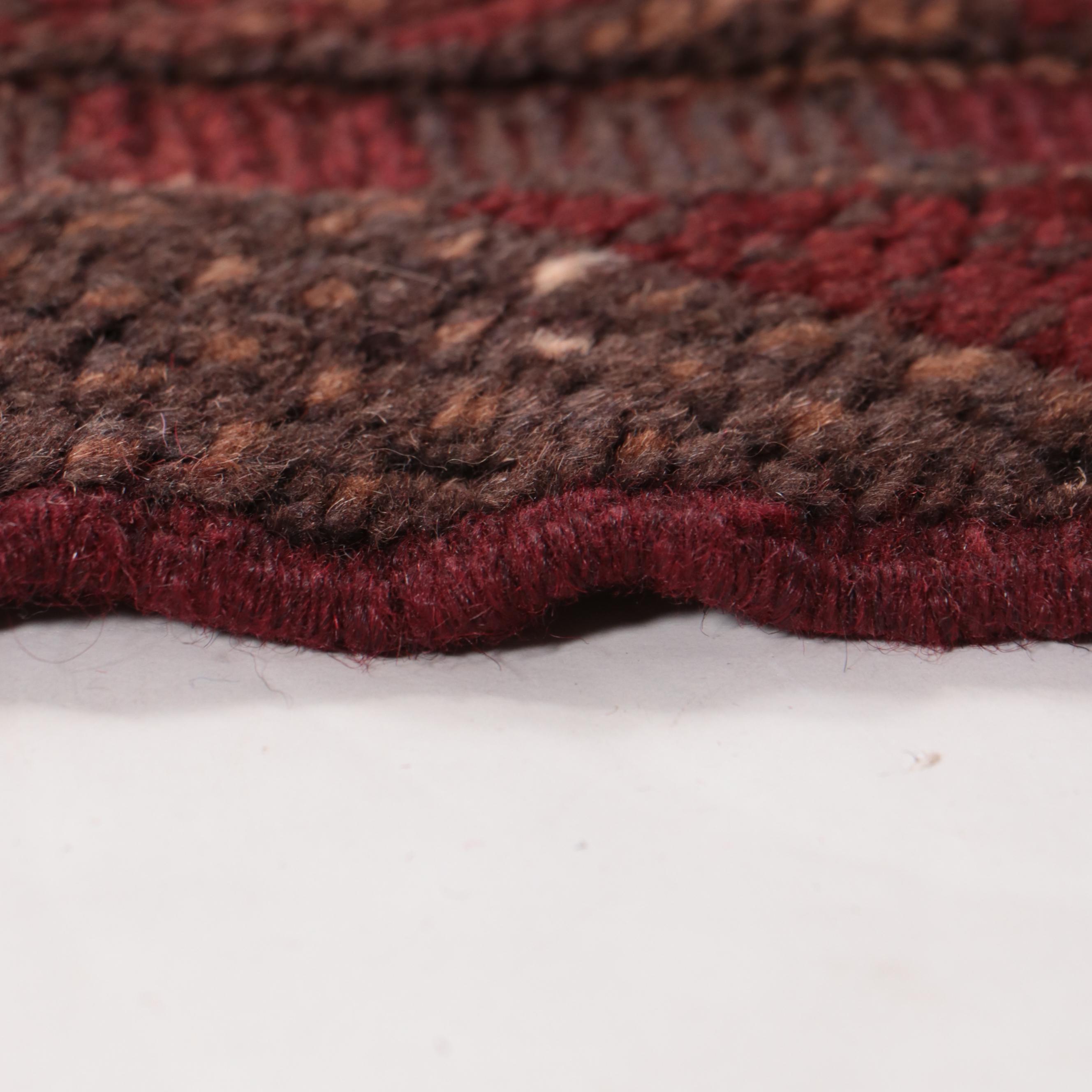 2'1 x 7'7 Handwoven Afghan Baluch Mixed Technique Carpet Runner