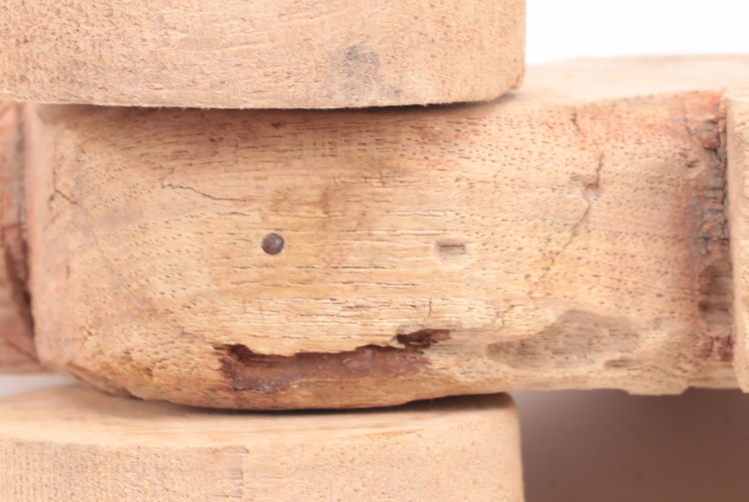 Primitive Hand-Carved Wood Toys