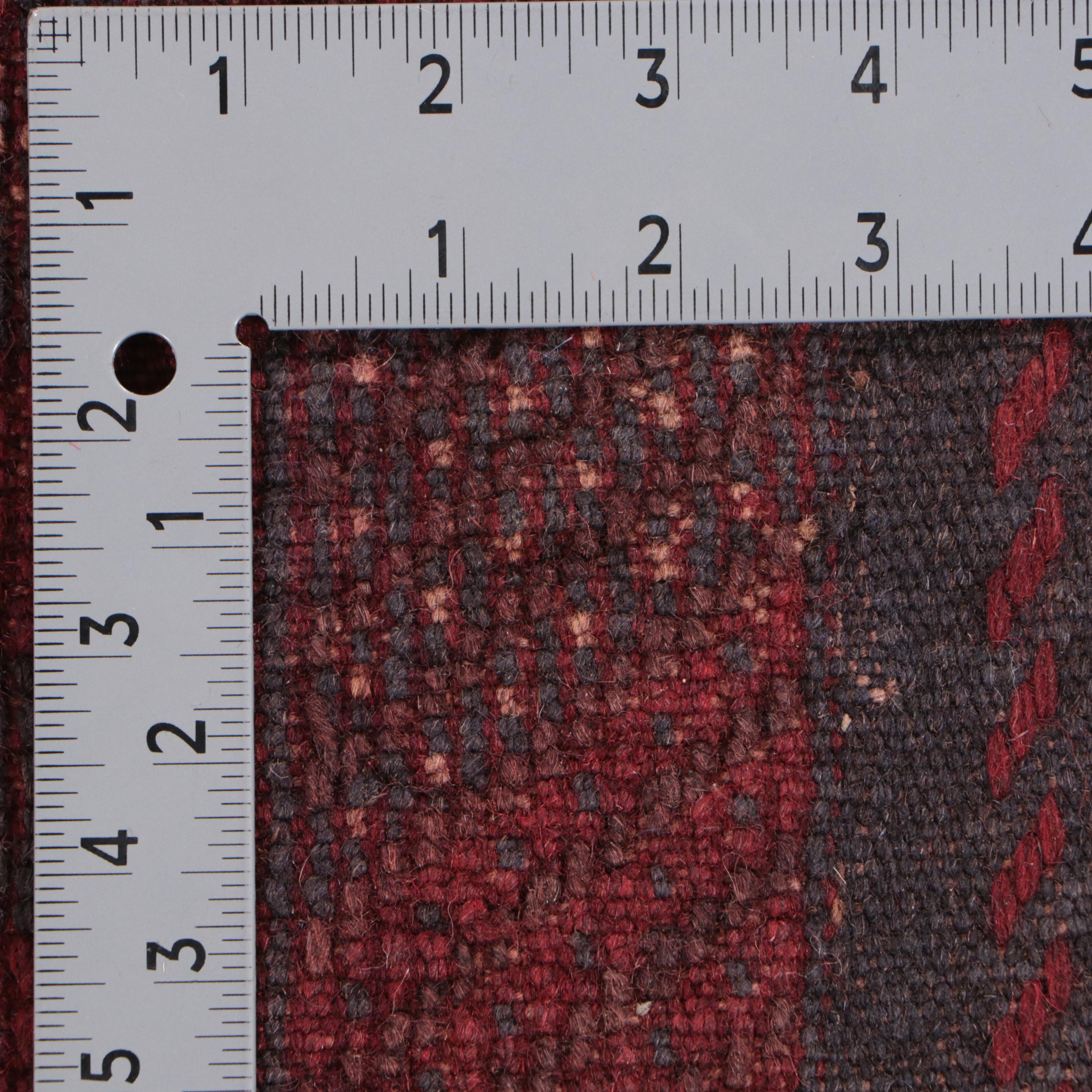 2'1 x 7'7 Handwoven Afghan Baluch Mixed Technique Carpet Runner