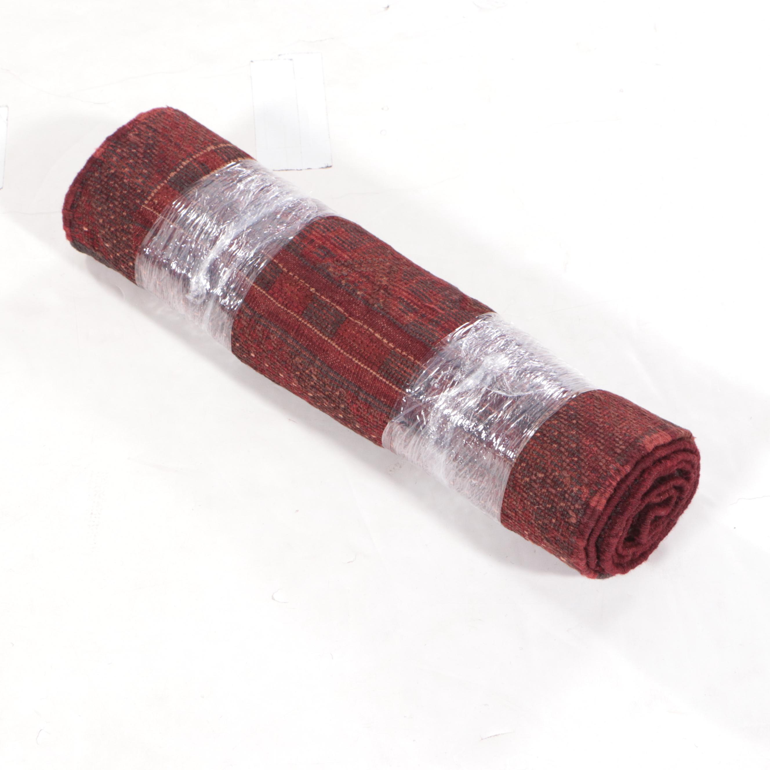 2'1 x 7'7 Handwoven Afghan Baluch Mixed Technique Carpet Runner