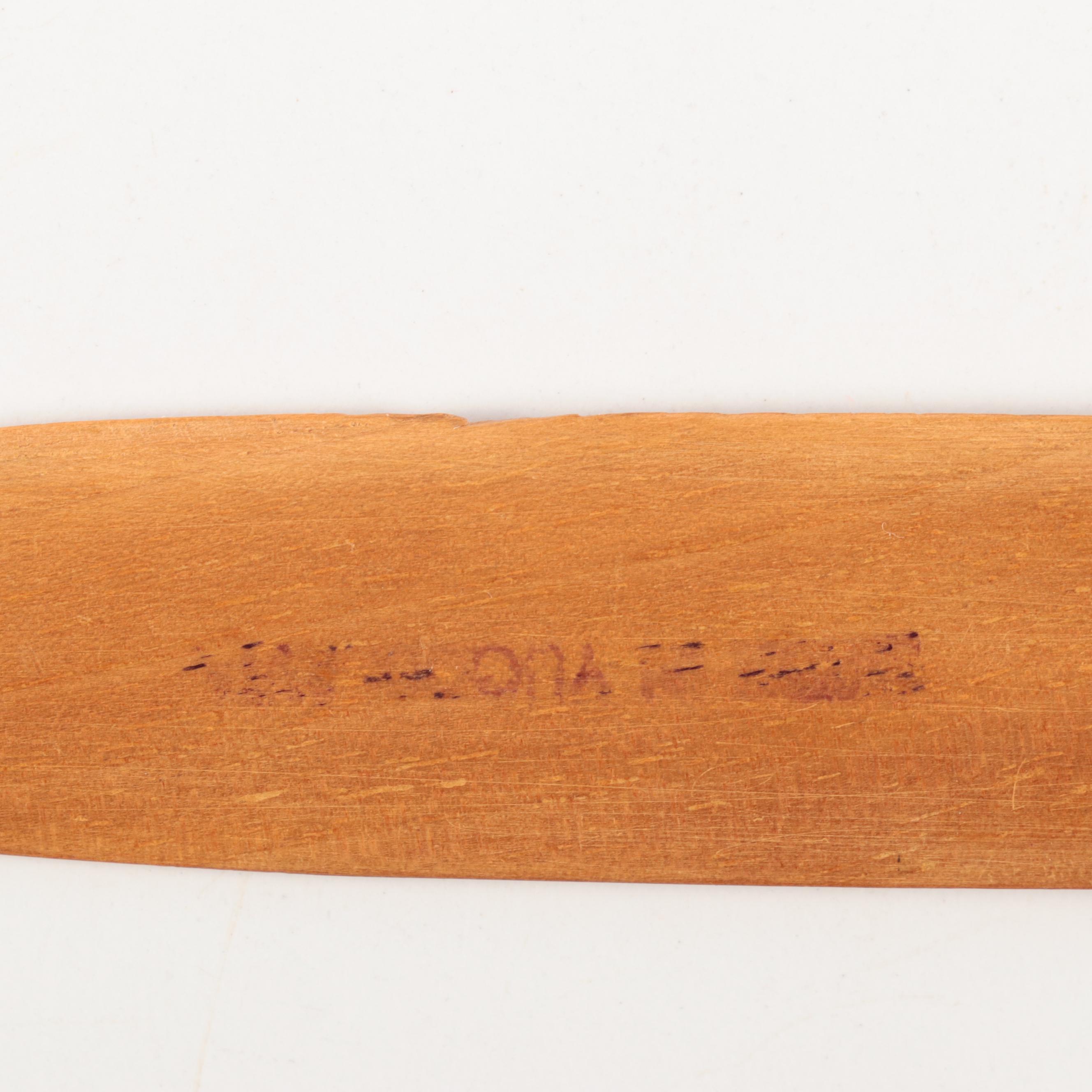 Wilton Lee Lacquered Box with Norwegian and Yugoslavian Letter Openers