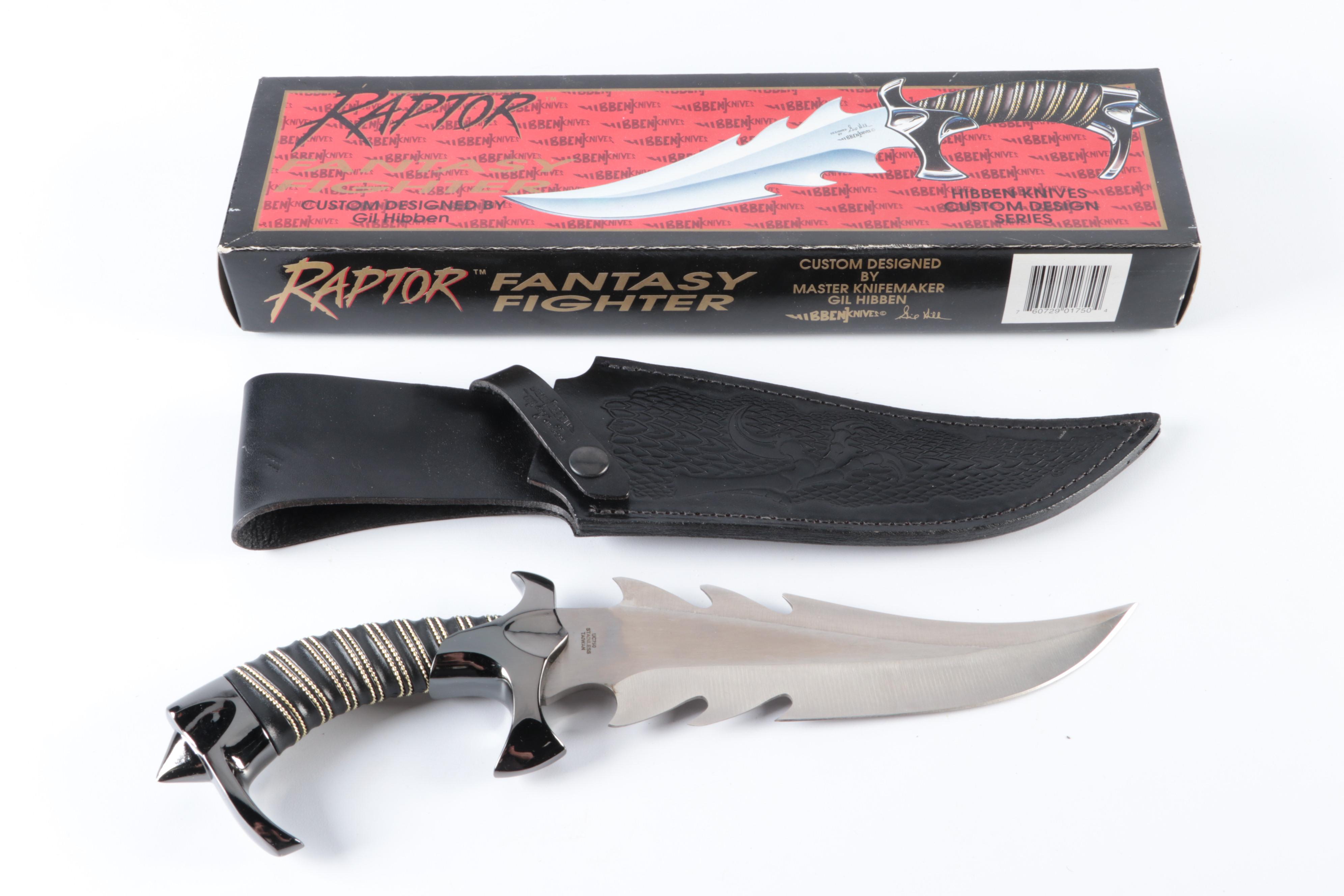 Raptor Fantasy Fighter Gil Hibben Designed Knife