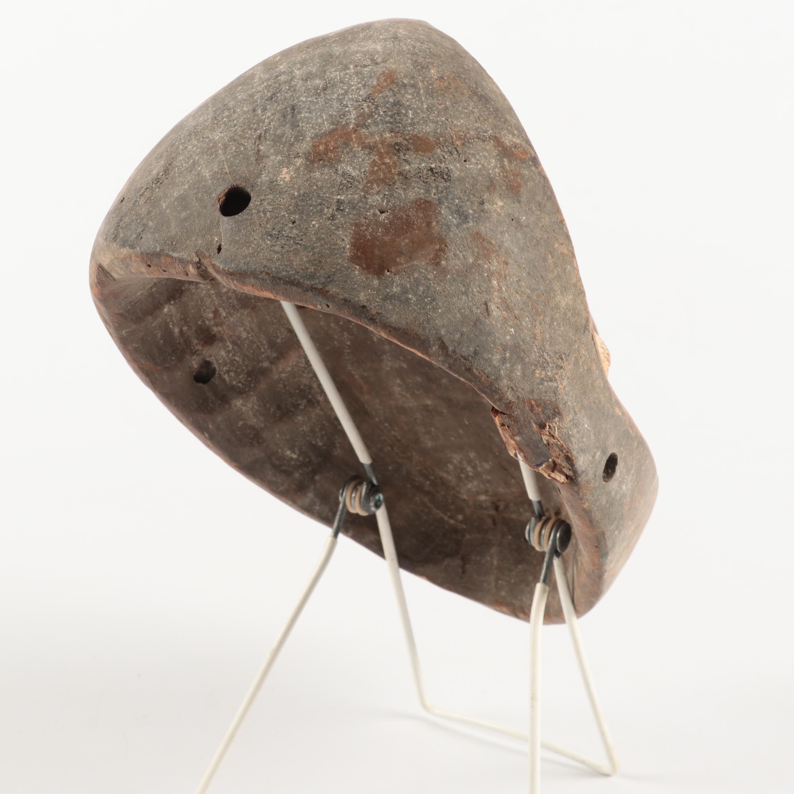 Fang and Lega Style Wooden Masks, Central Africa