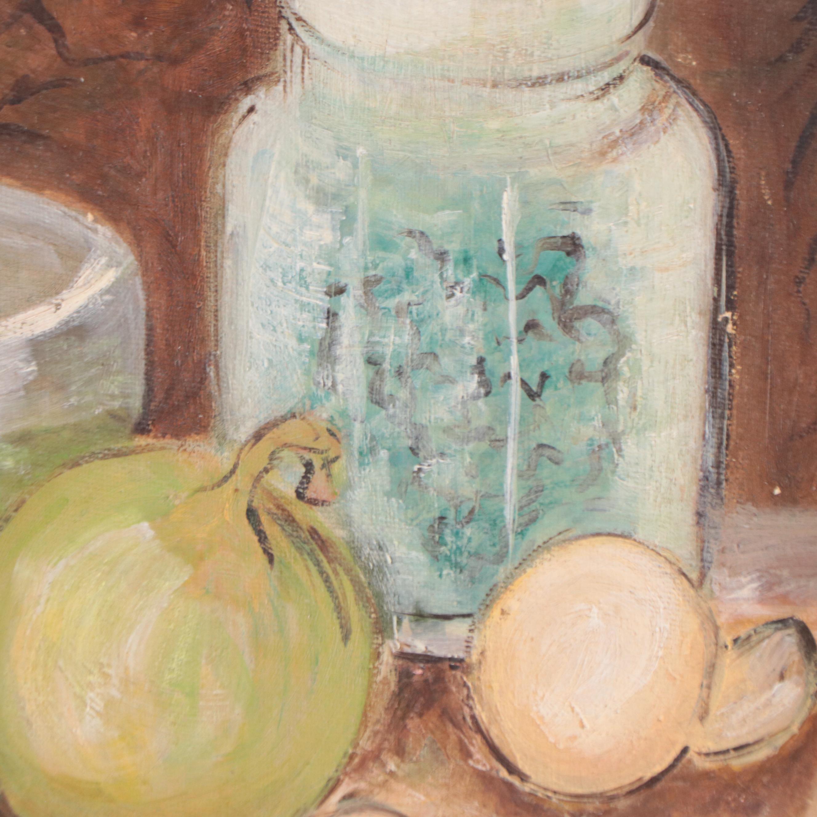 Oil Painting of Still Life