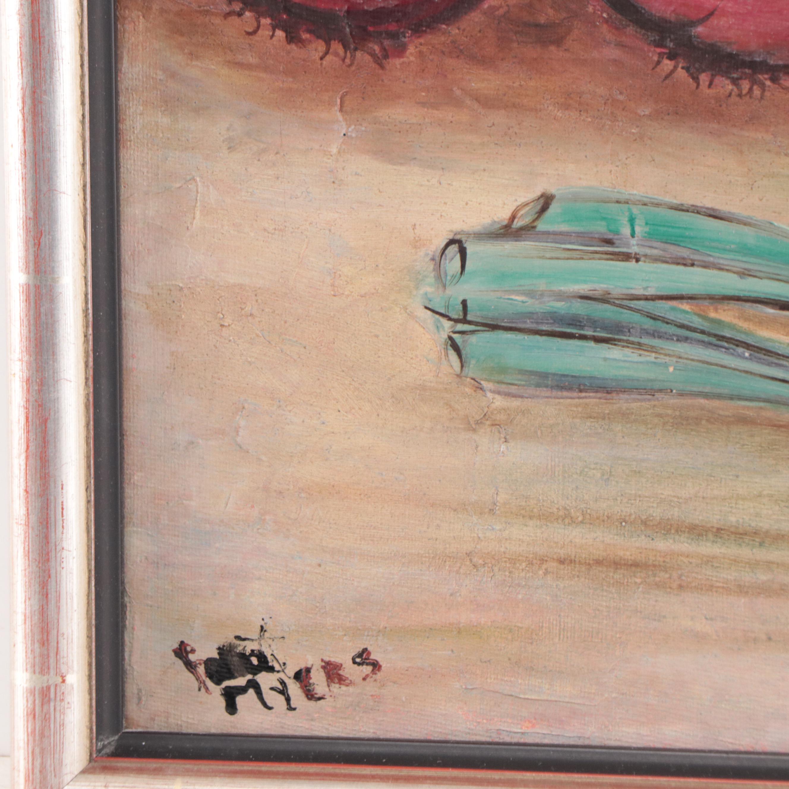 Oil Painting of Still Life