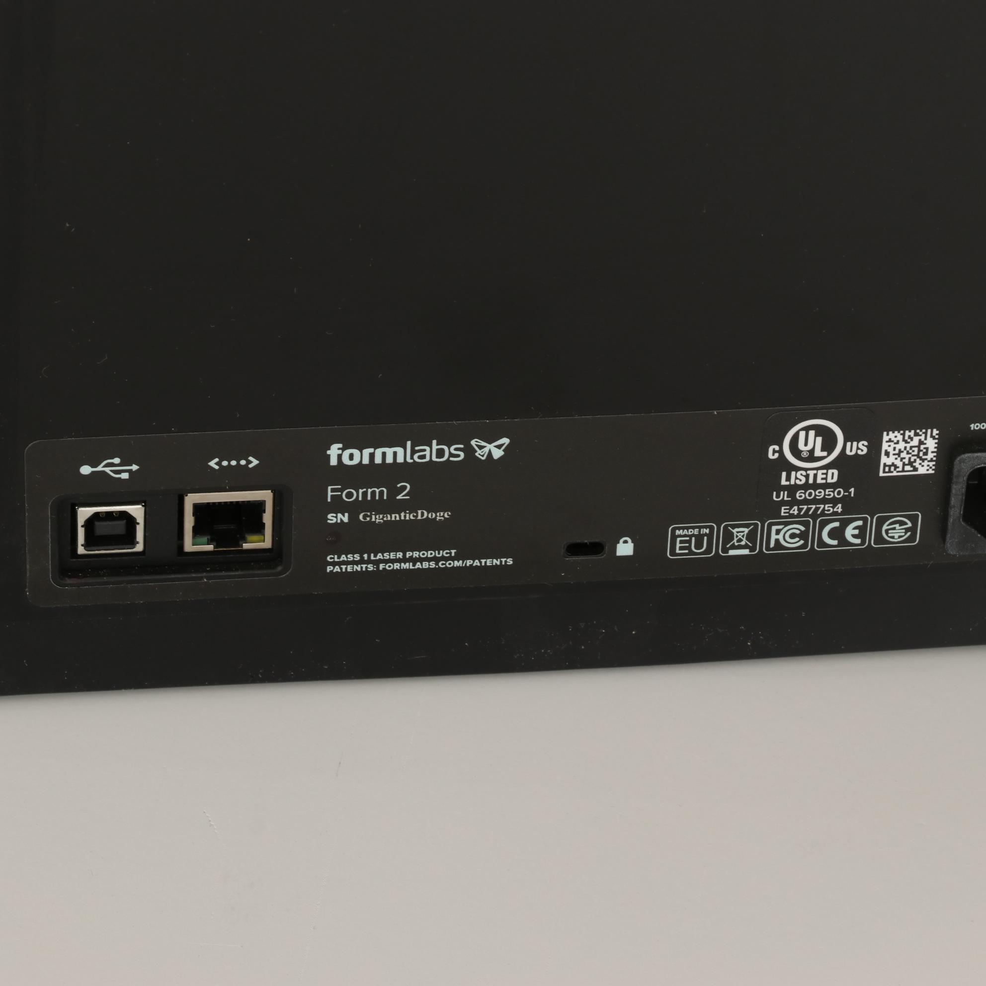 Formlabs Form 2 SLA 3D Printer