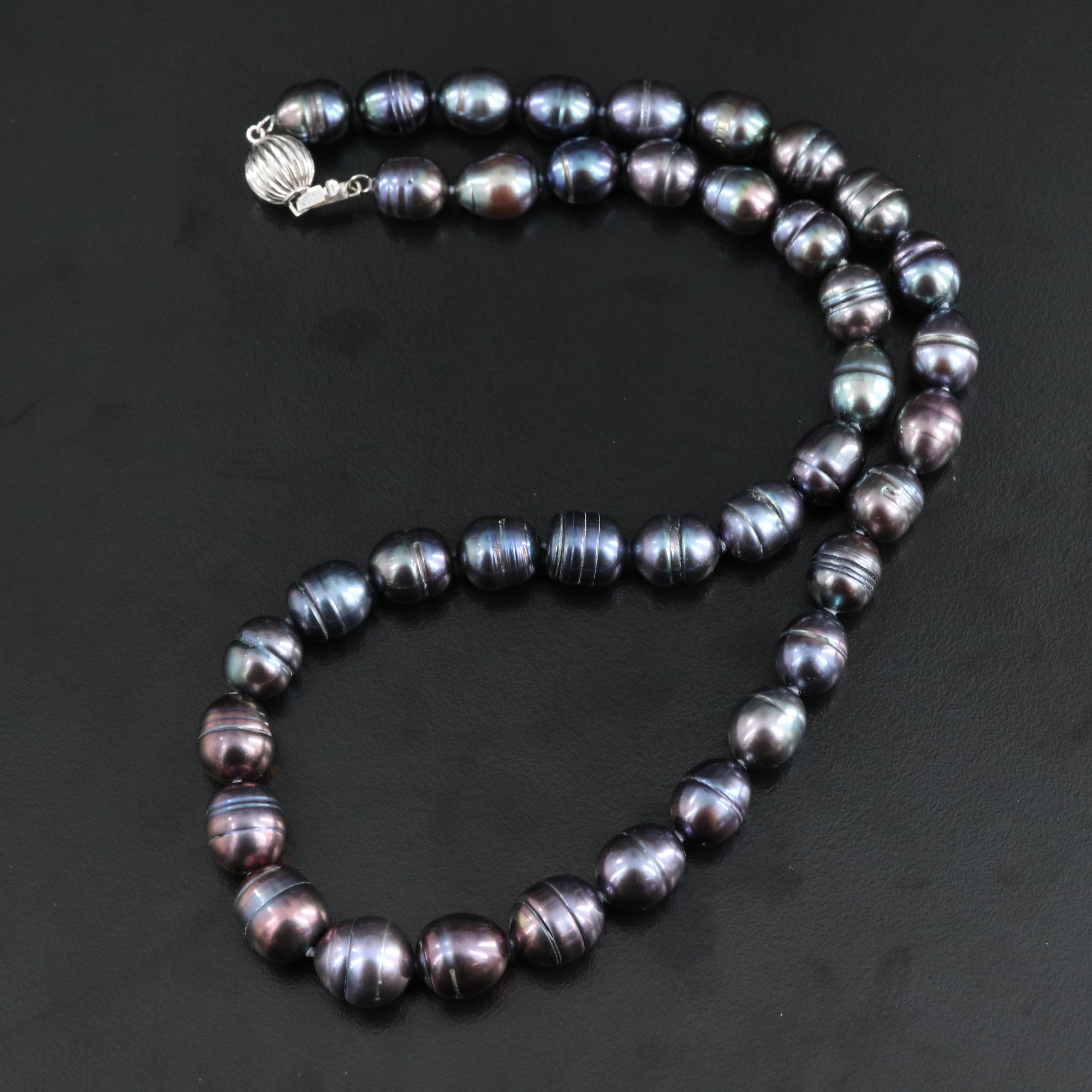 Pearl Necklace with 14K Clasp