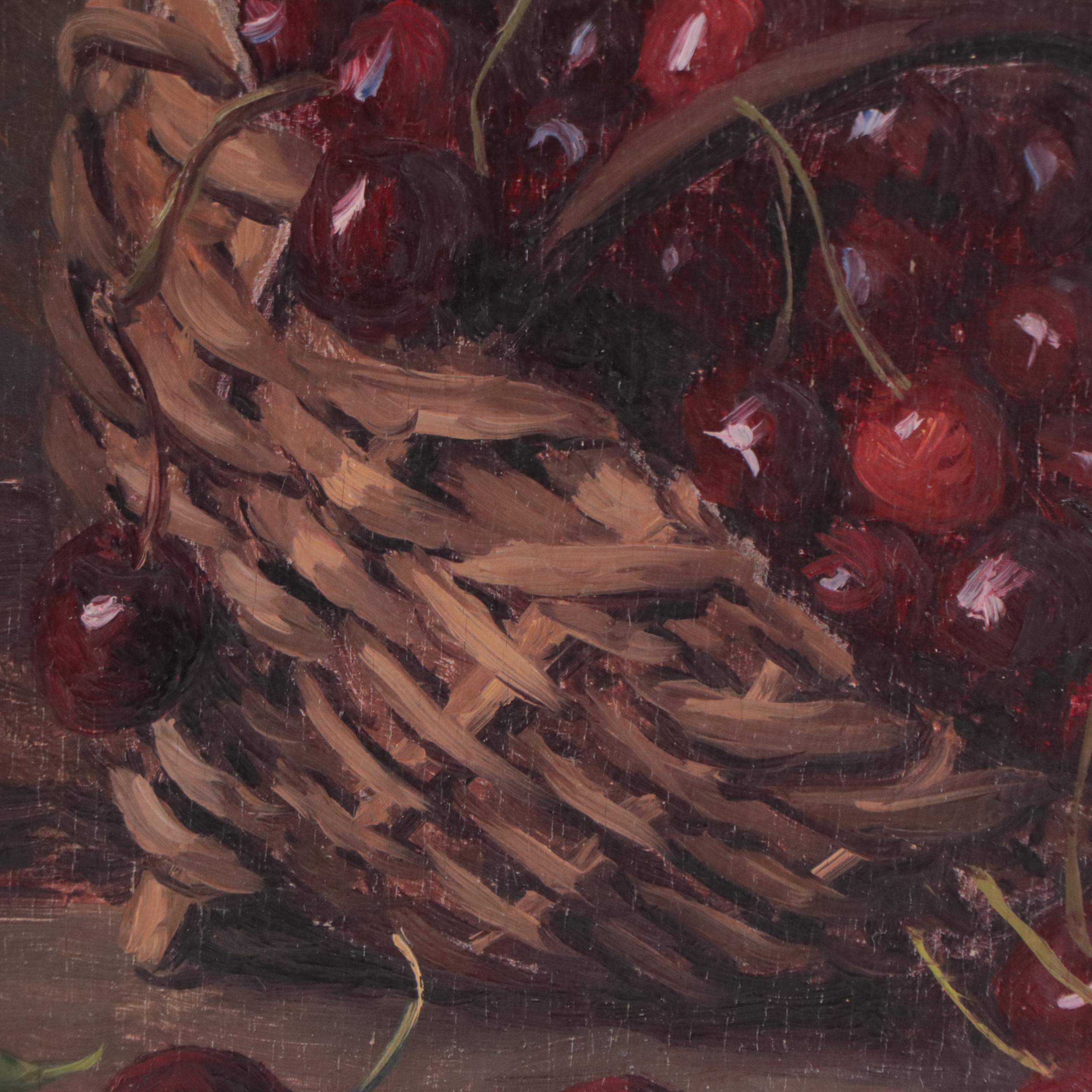 Camilla Göbl Oil Painting of Fruit Still Life