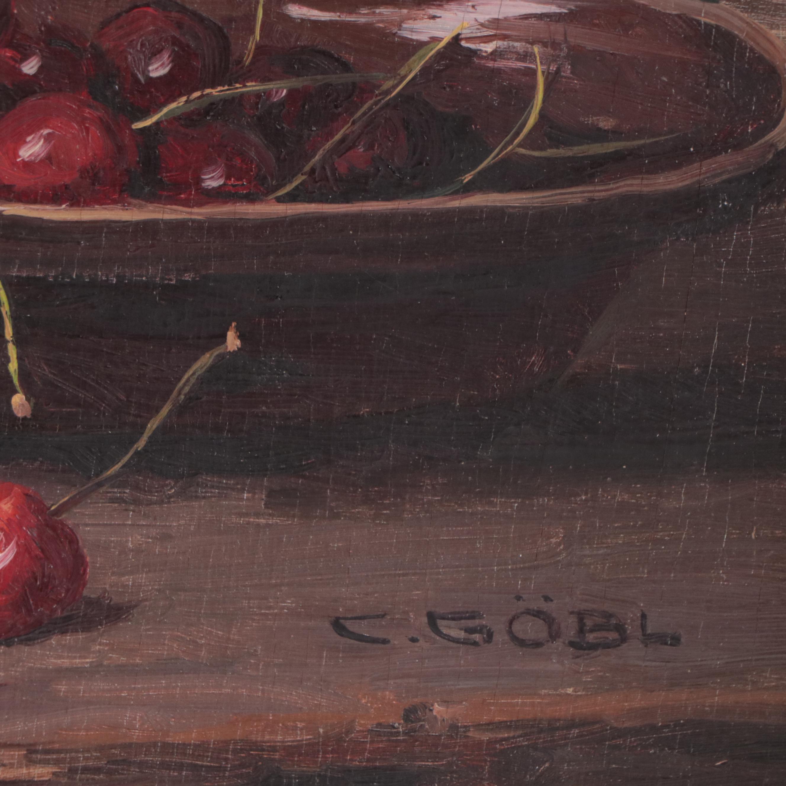 Camilla Göbl Oil Painting of Fruit Still Life