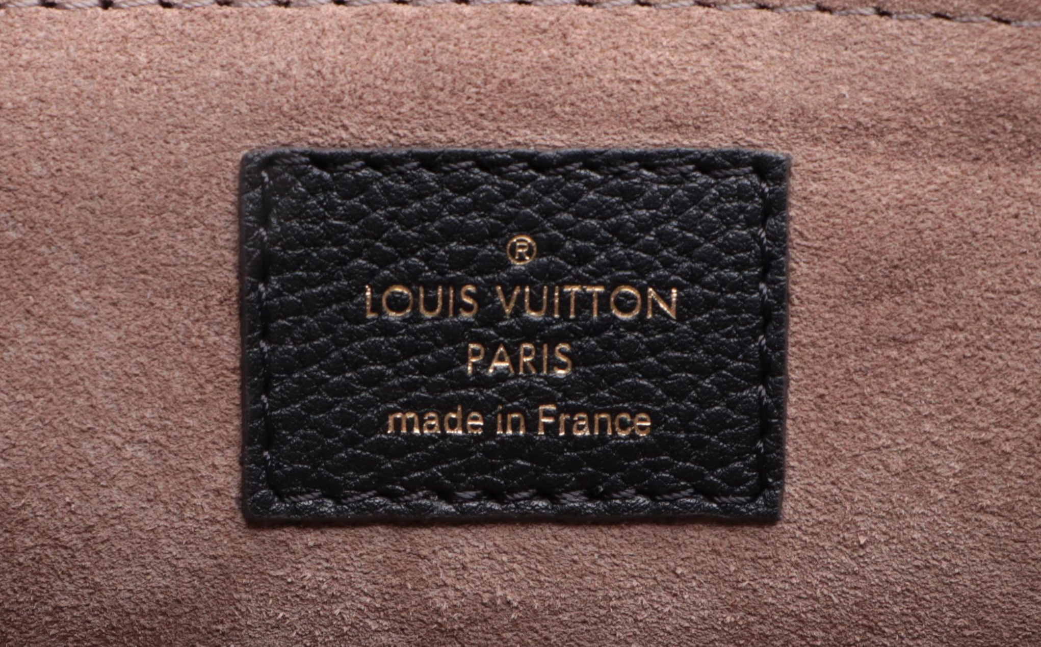 Louis Vuitton W PM Bag in Monogram Canvas and Bicolor Leather