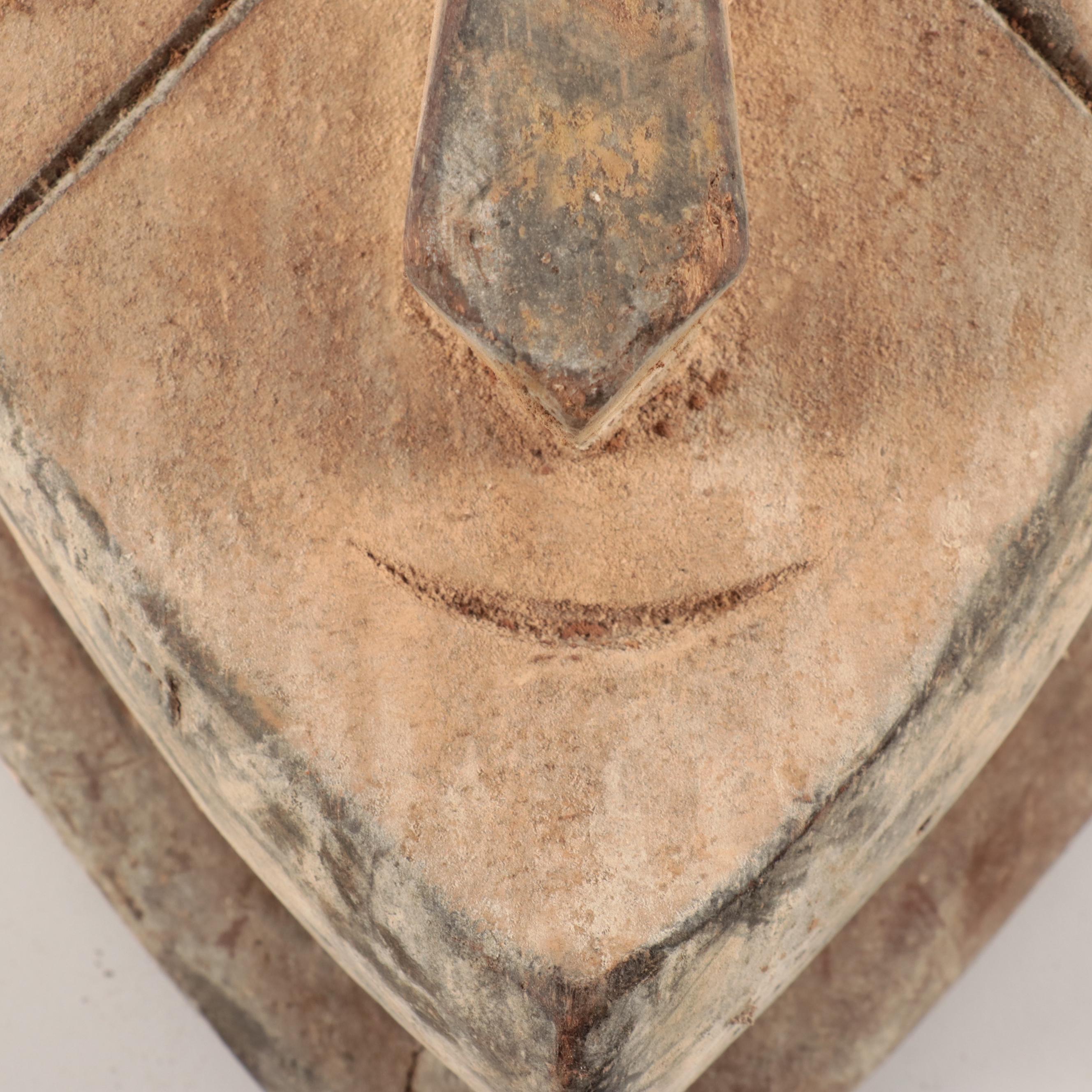 Lega and Igbo Style Carved Wooden Masks, Central Africa