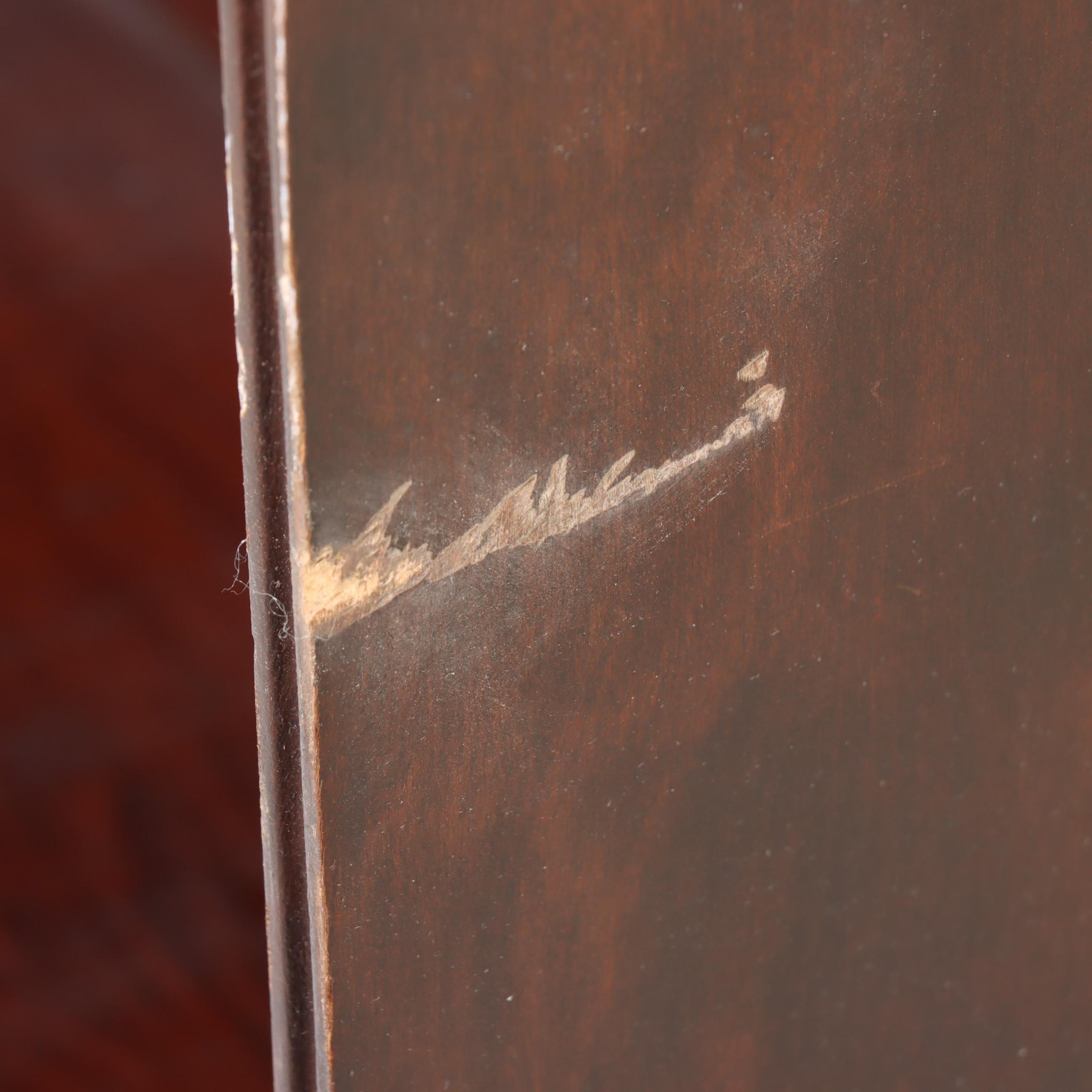 Small American Colonial Revival Mahogany-Stained Bookcase, Early 20th Century