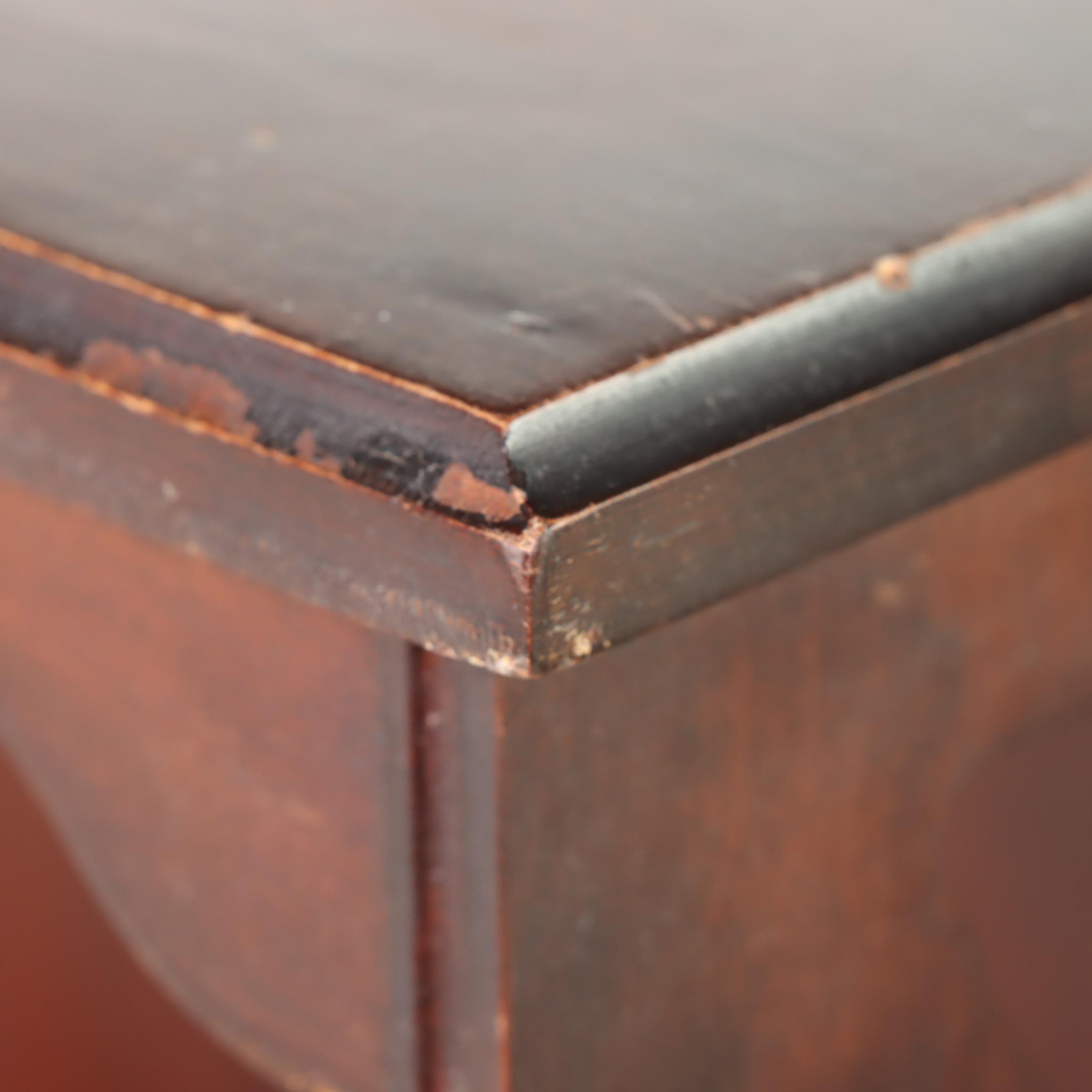 Small American Colonial Revival Mahogany-Stained Bookcase, Early 20th Century