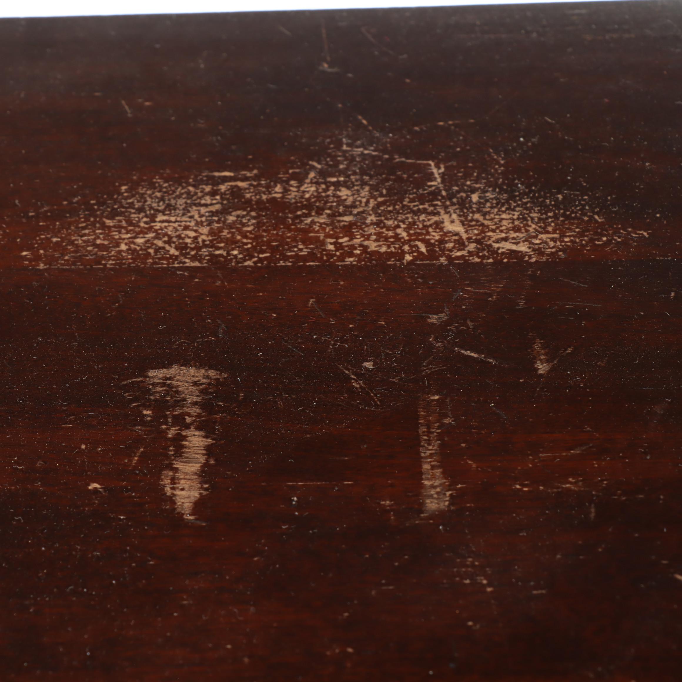 Small American Colonial Revival Mahogany-Stained Bookcase, Early 20th Century