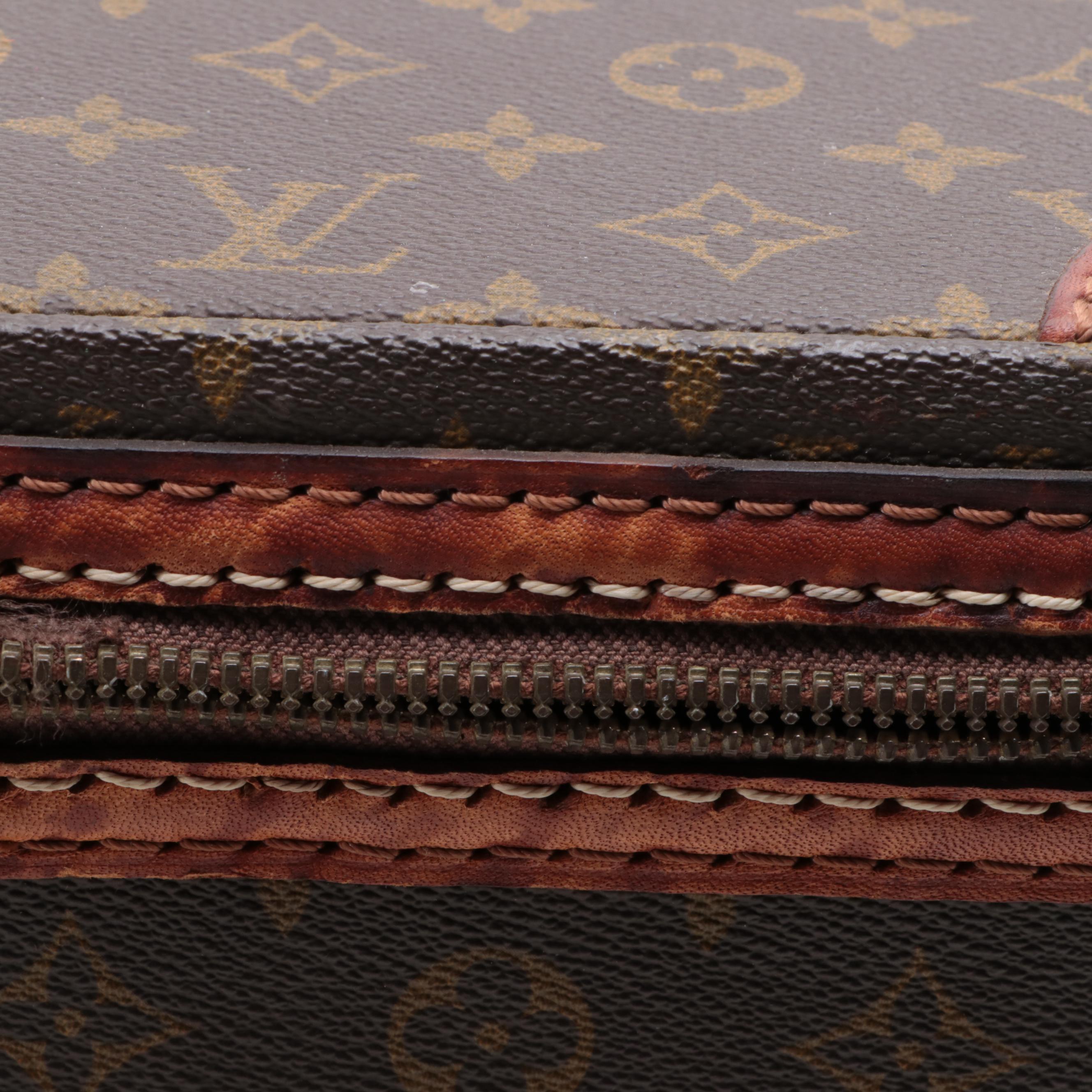 Louis Vuitton Train Case in Monogram Canvas and Vachetta Leather, 1960s