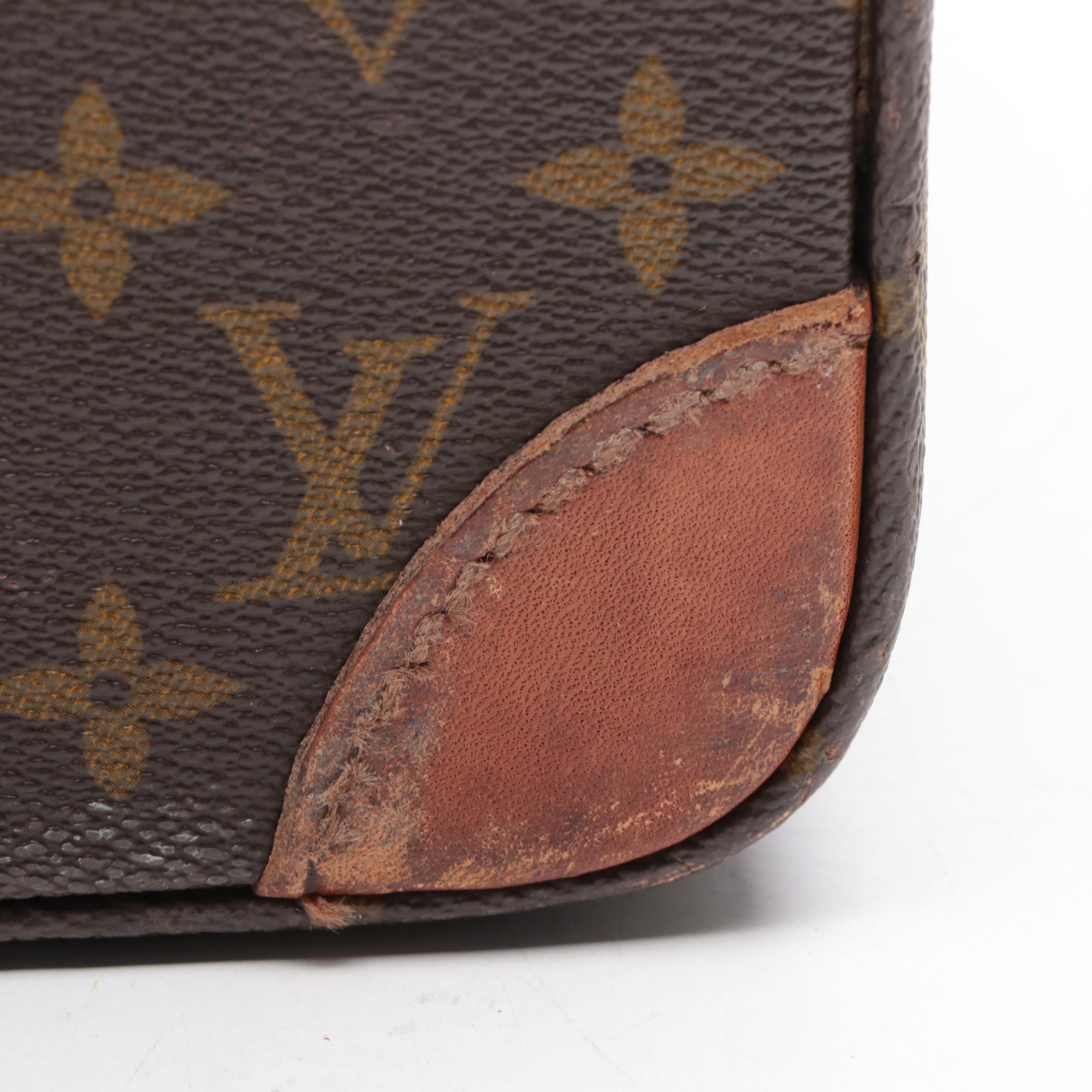 Louis Vuitton Train Case in Monogram Canvas and Vachetta Leather, 1960s