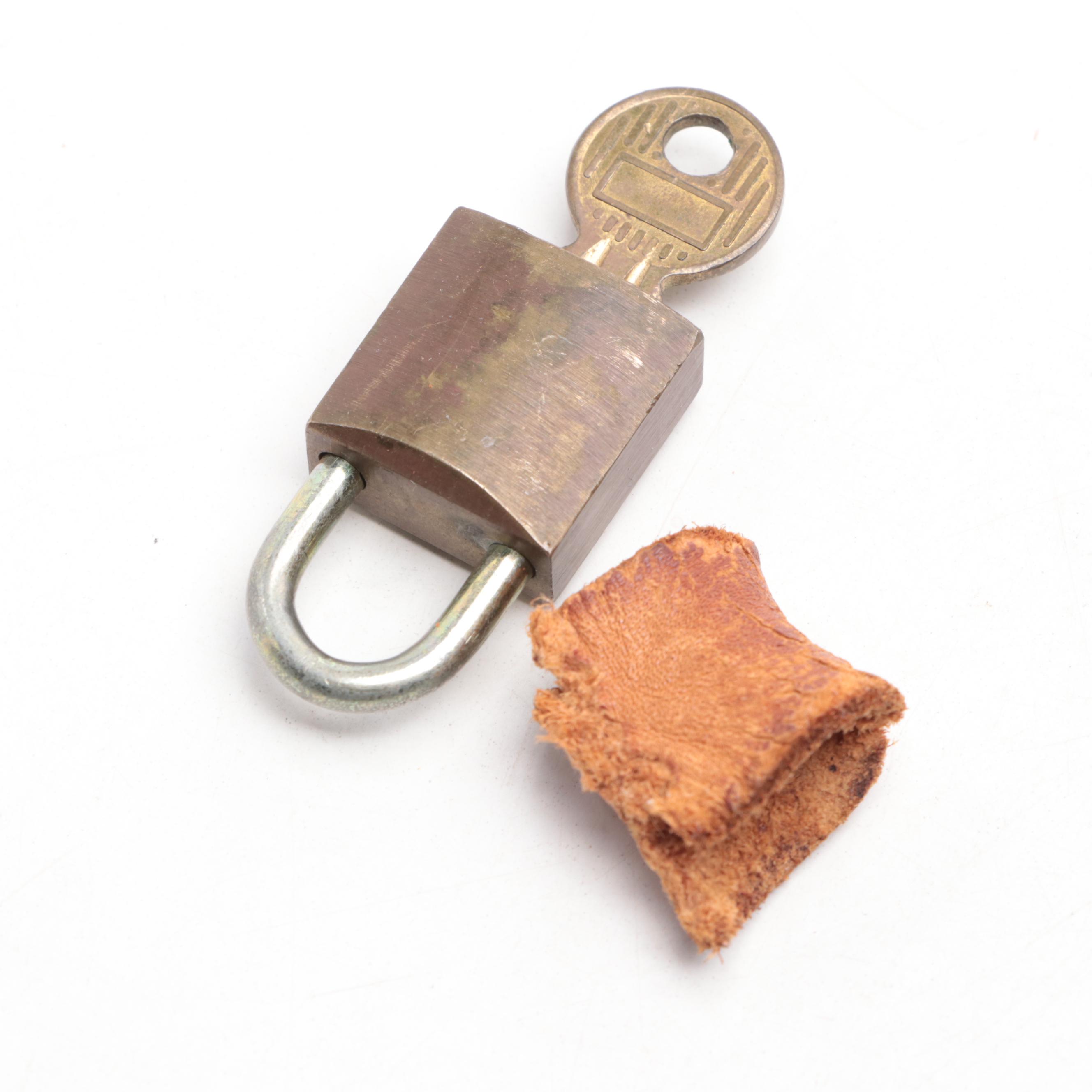 Louis Vuitton Train Case in Monogram Canvas and Vachetta Leather, 1960s