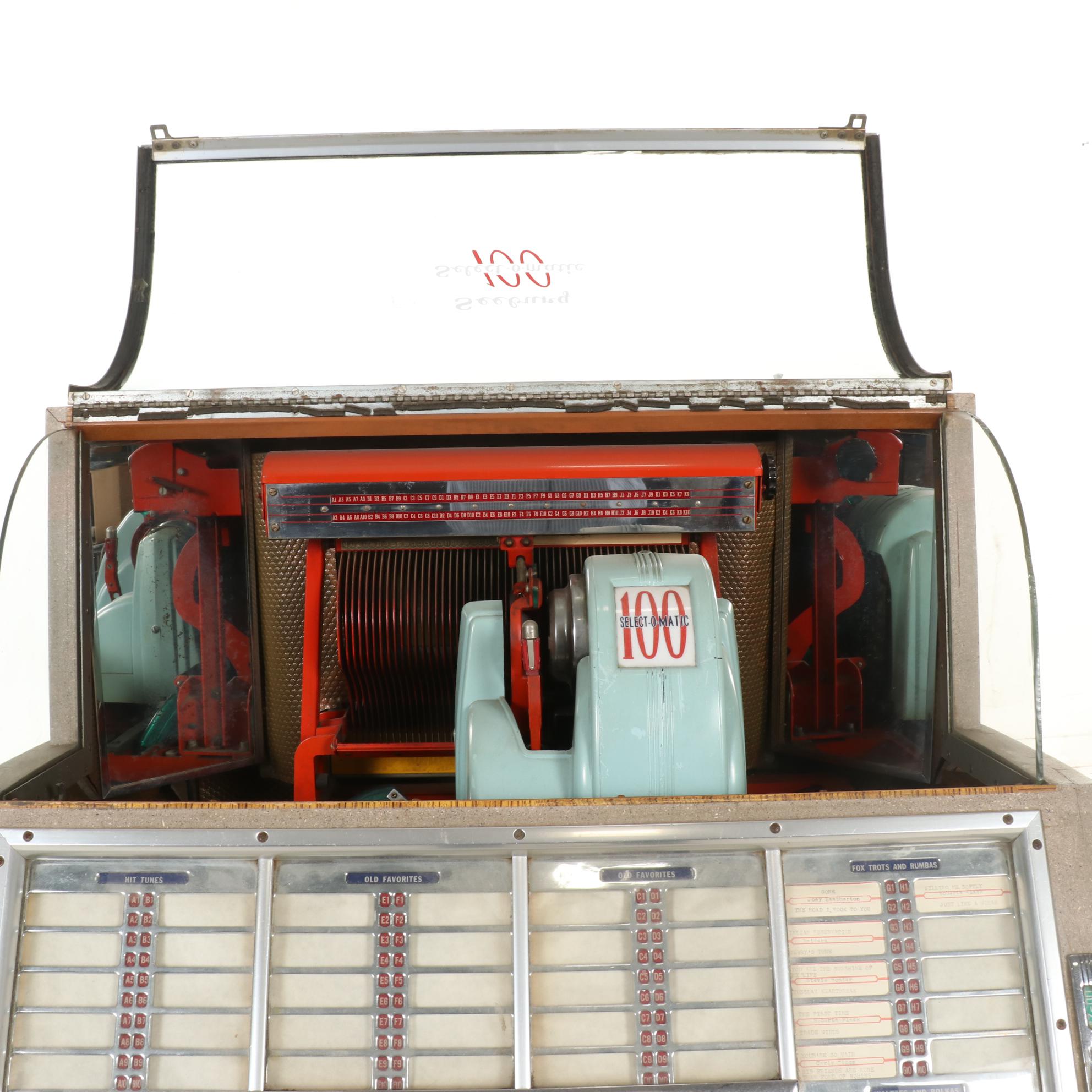 Seeburg High Fidelity Model M100B Jukebox, 1951