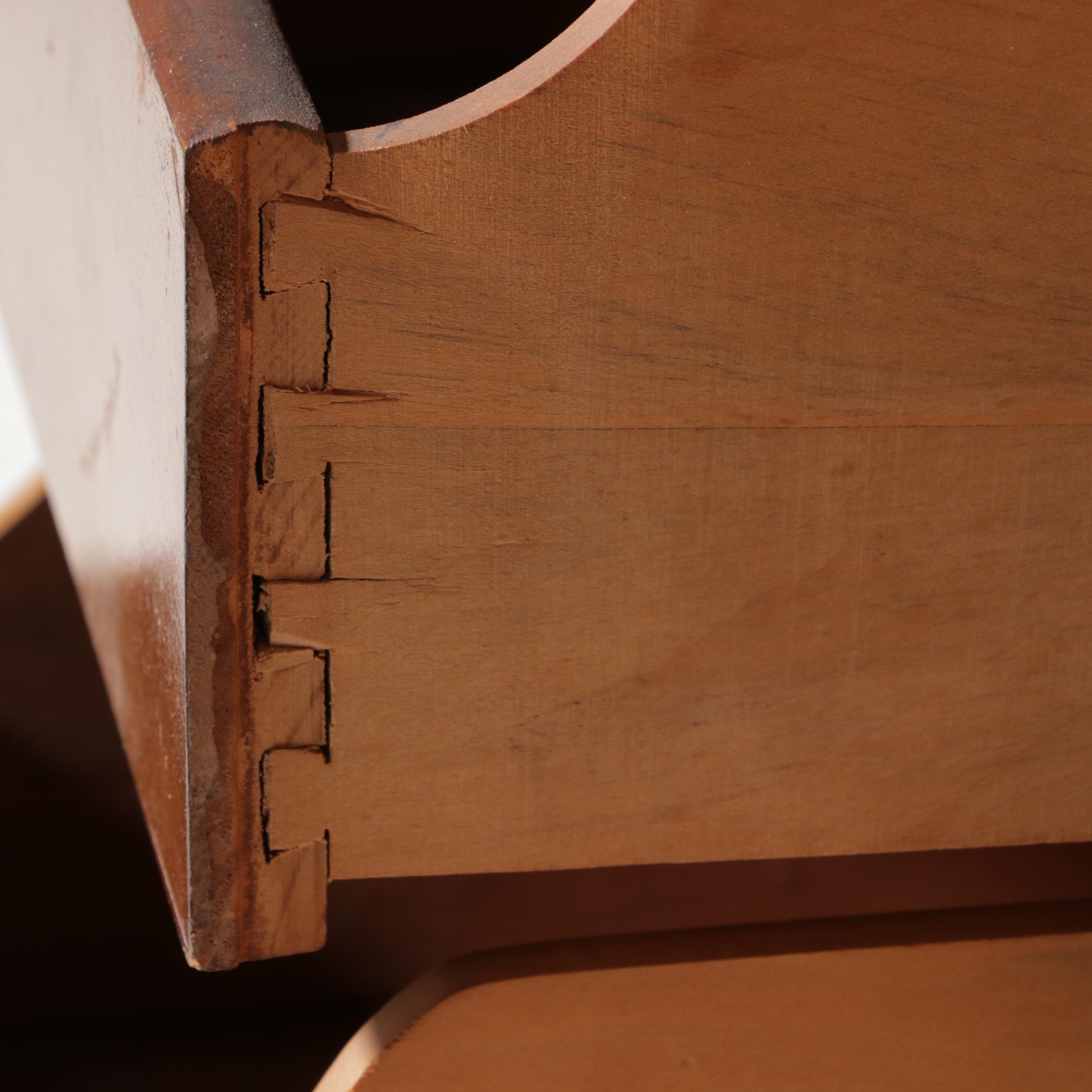 Louis XVI Style Walnut Chifferobe, Early to Mid 20th Century