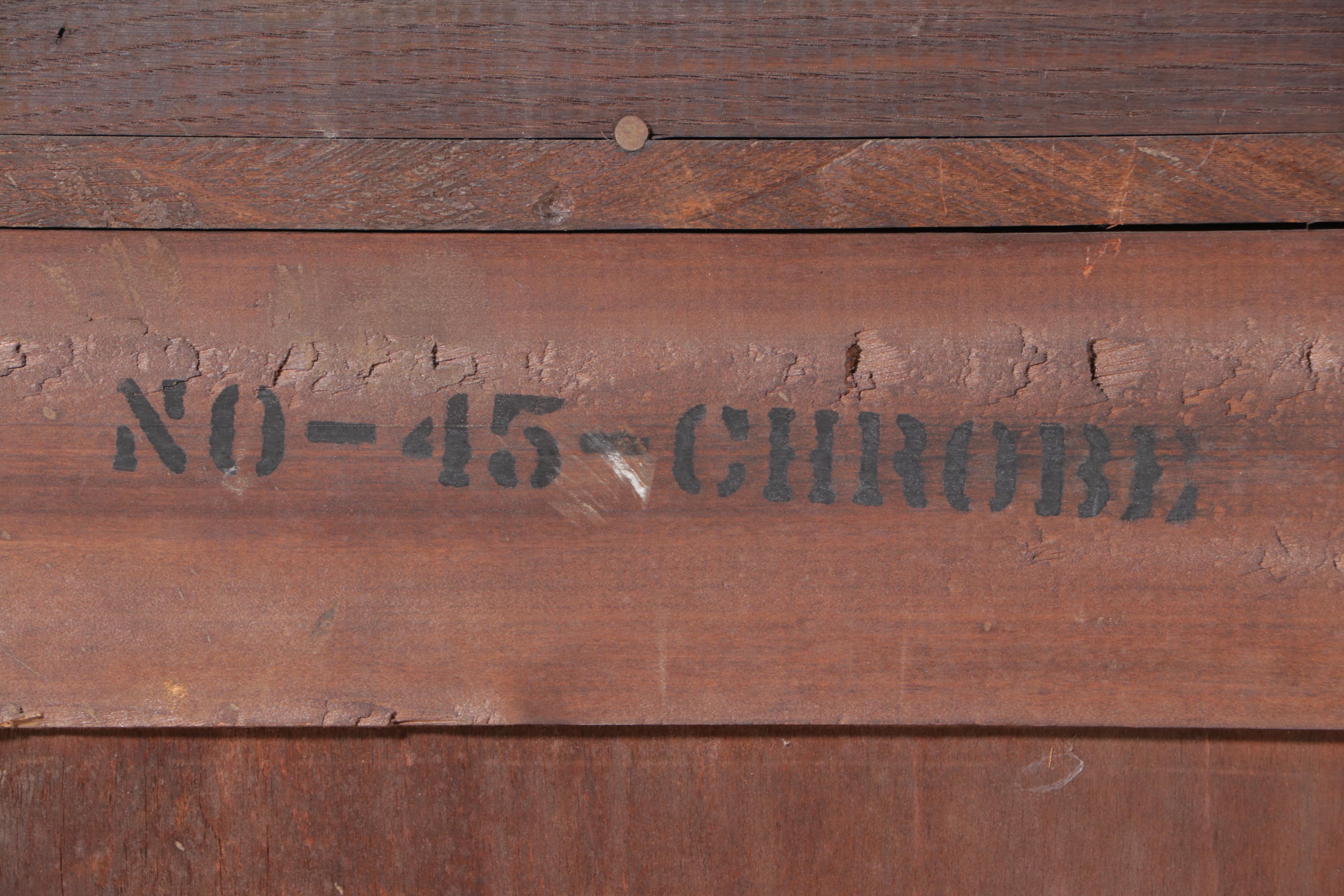 Louis XVI Style Walnut Chifferobe, Early to Mid 20th Century