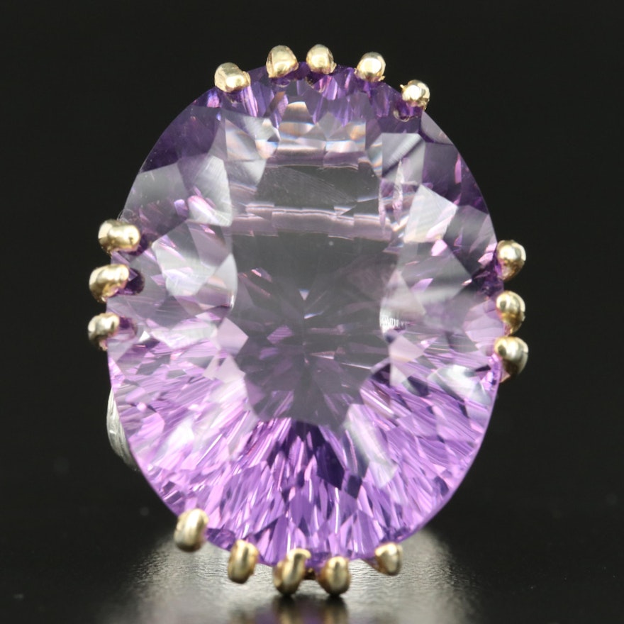 Sterling Amethyst Ring