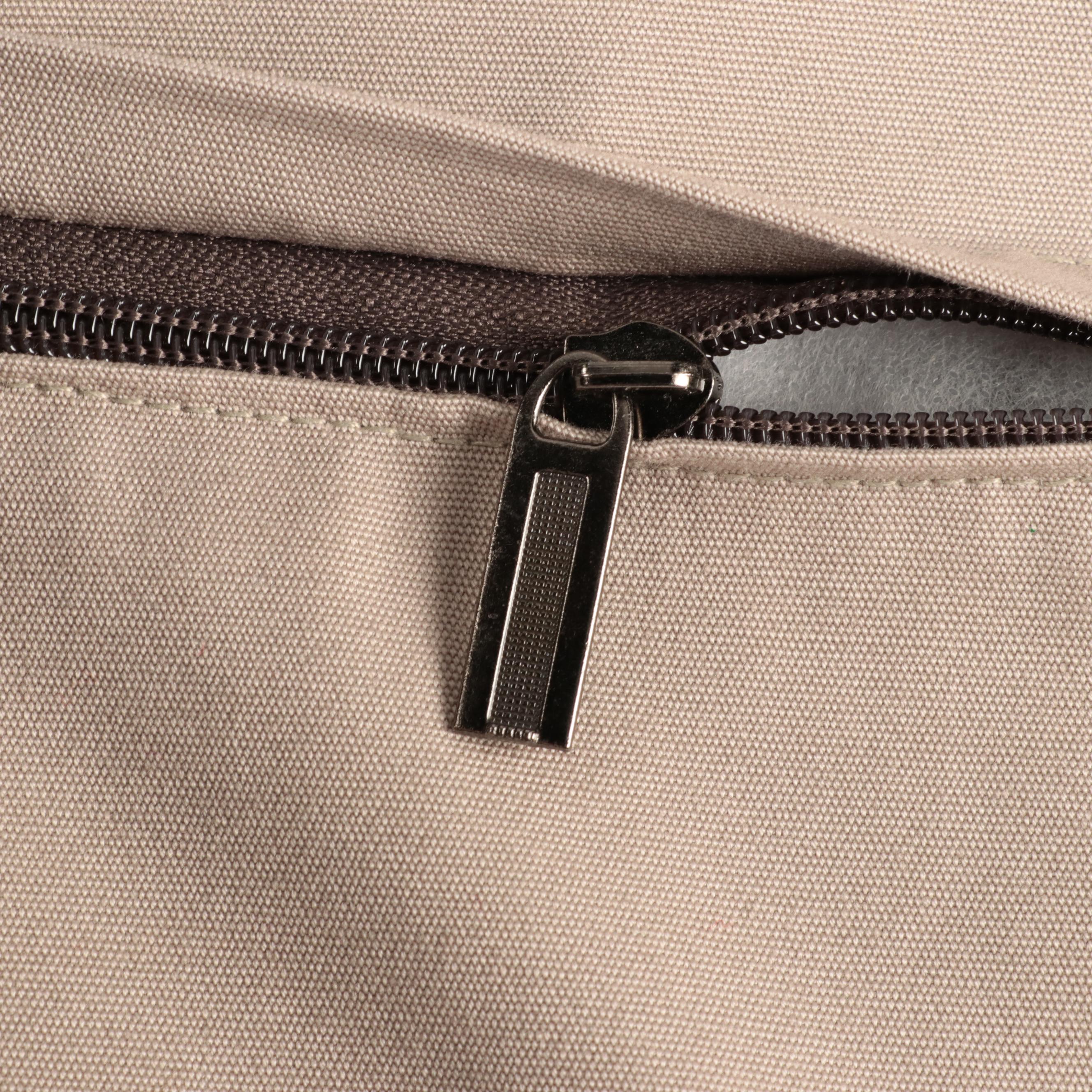 Turkish Made Kilim and Rag Rug Pillows, Mid to Late 20th Century