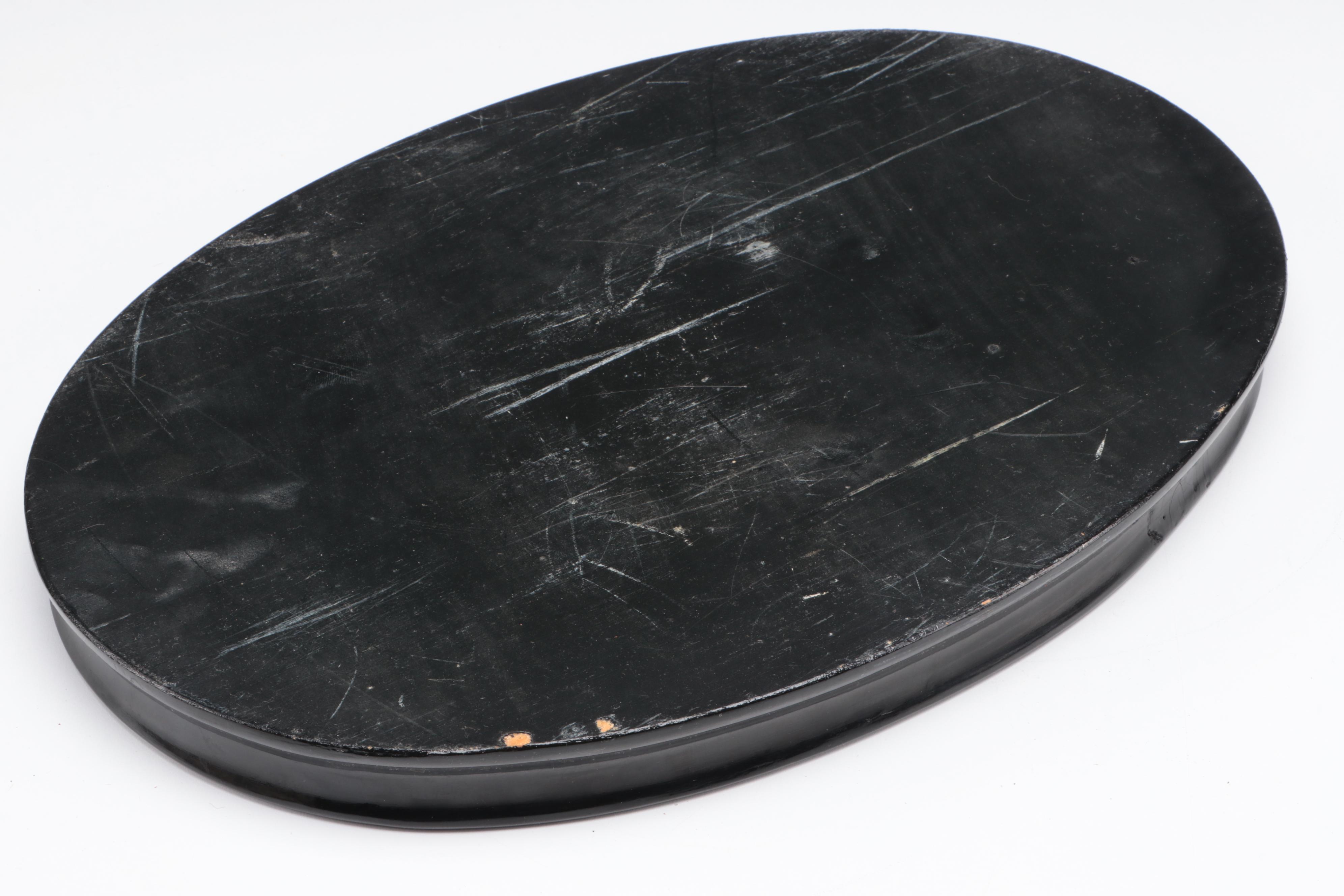 Phillipe H Mourey French Gilt Metal Figural Clock and Cloche, Late 19th Century