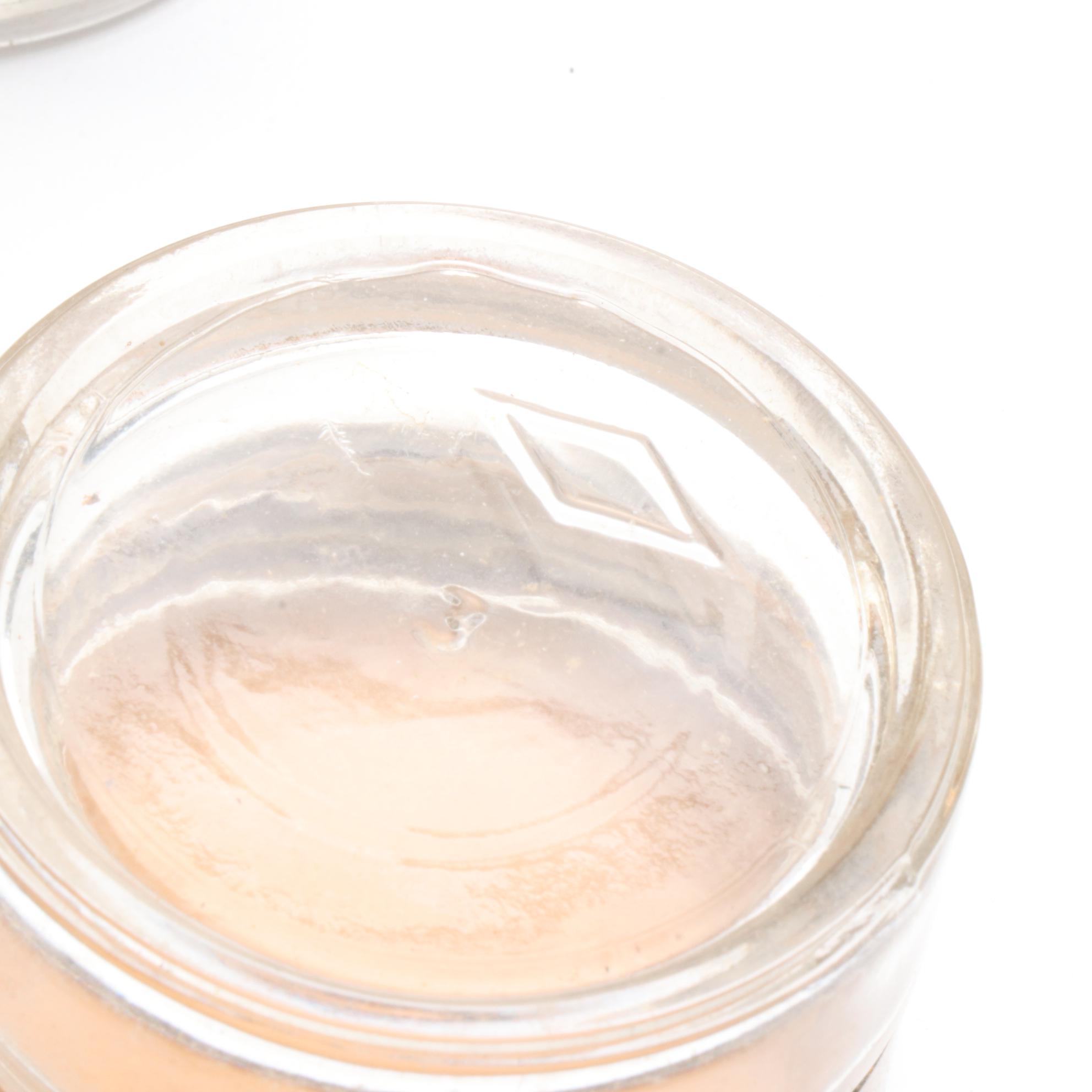 Foliate Brass Double Inkwell with Additional Jars