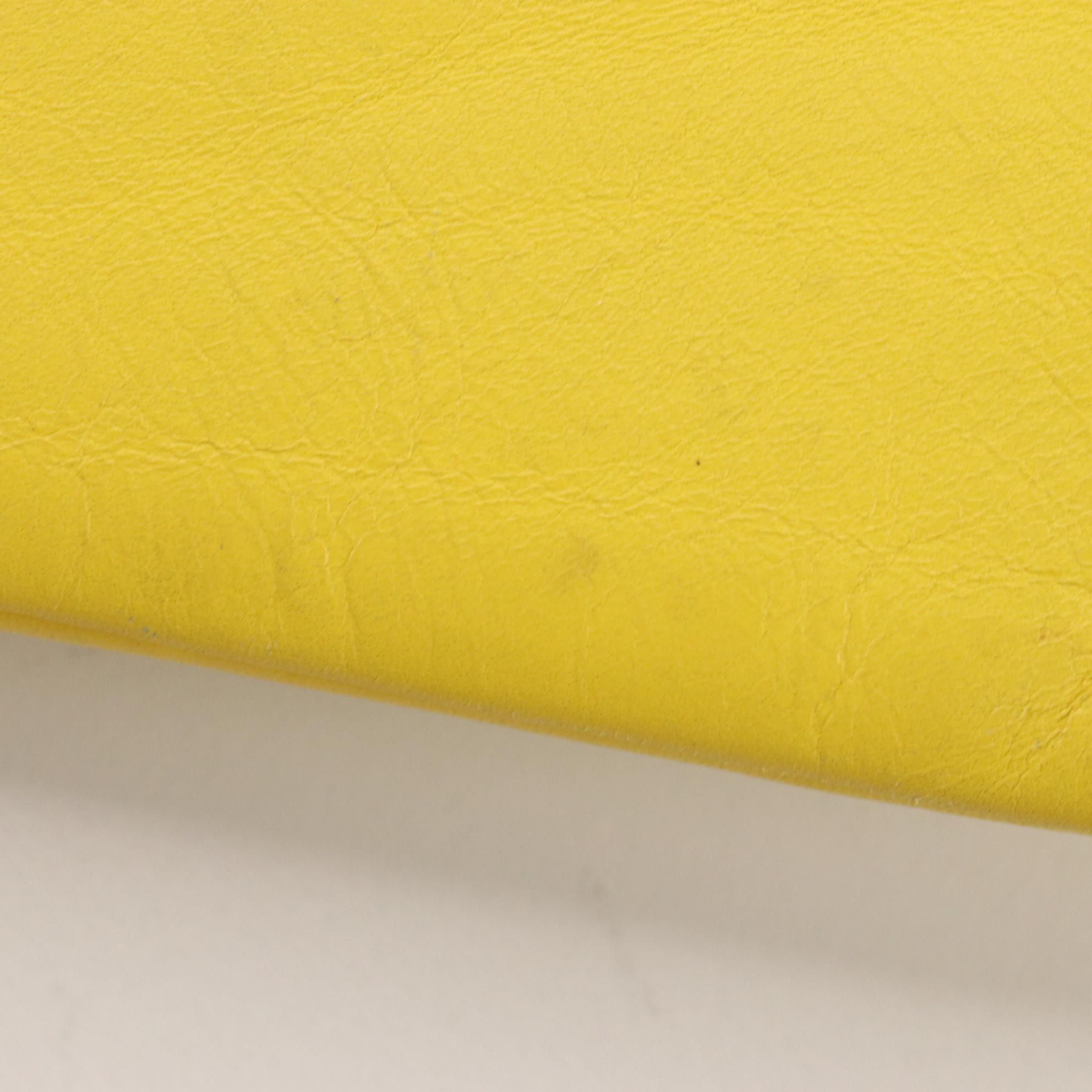 Jimmy Choo Tulita Mini Top Handle Bag in Yellow Leather