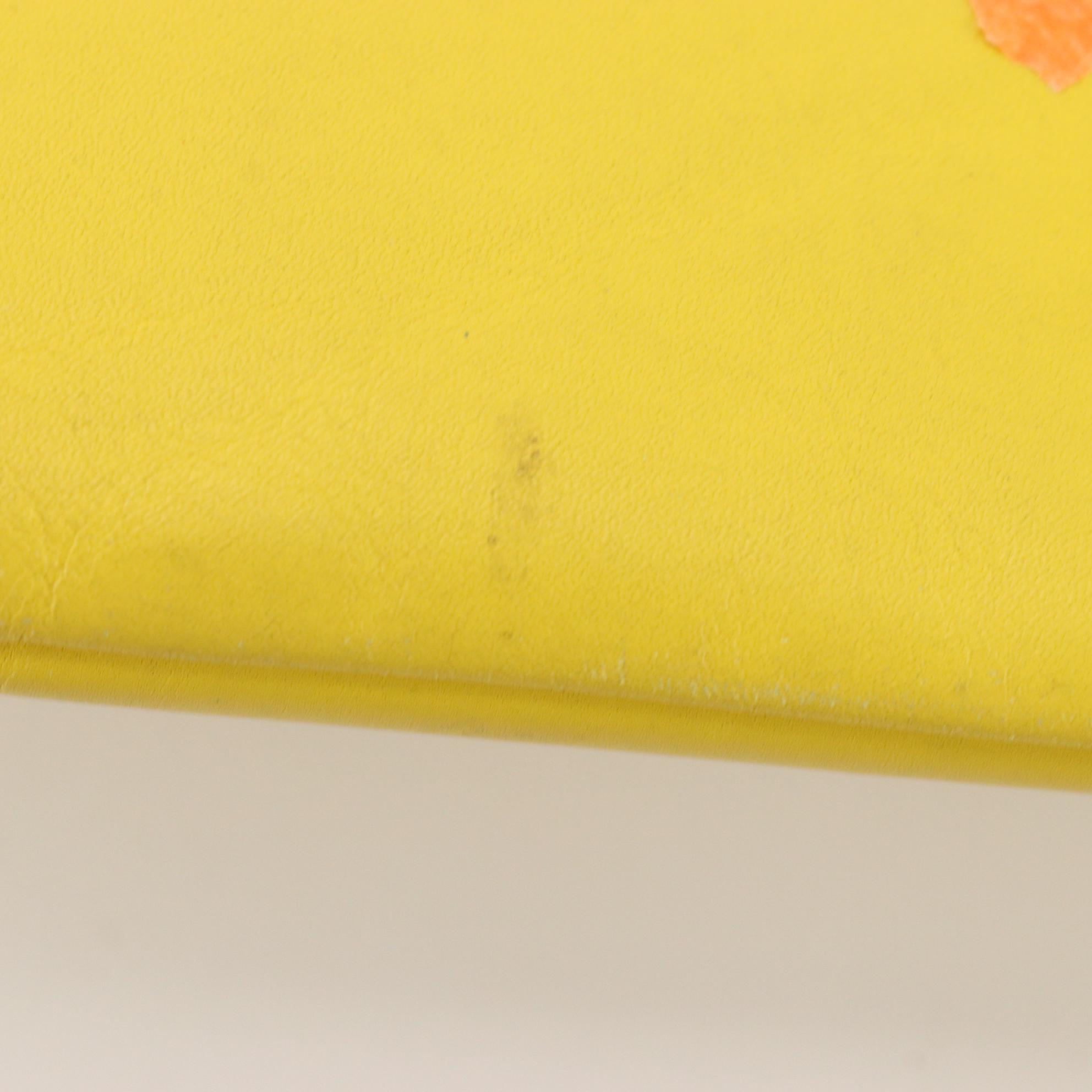 Jimmy Choo Tulita Mini Top Handle Bag in Yellow Leather