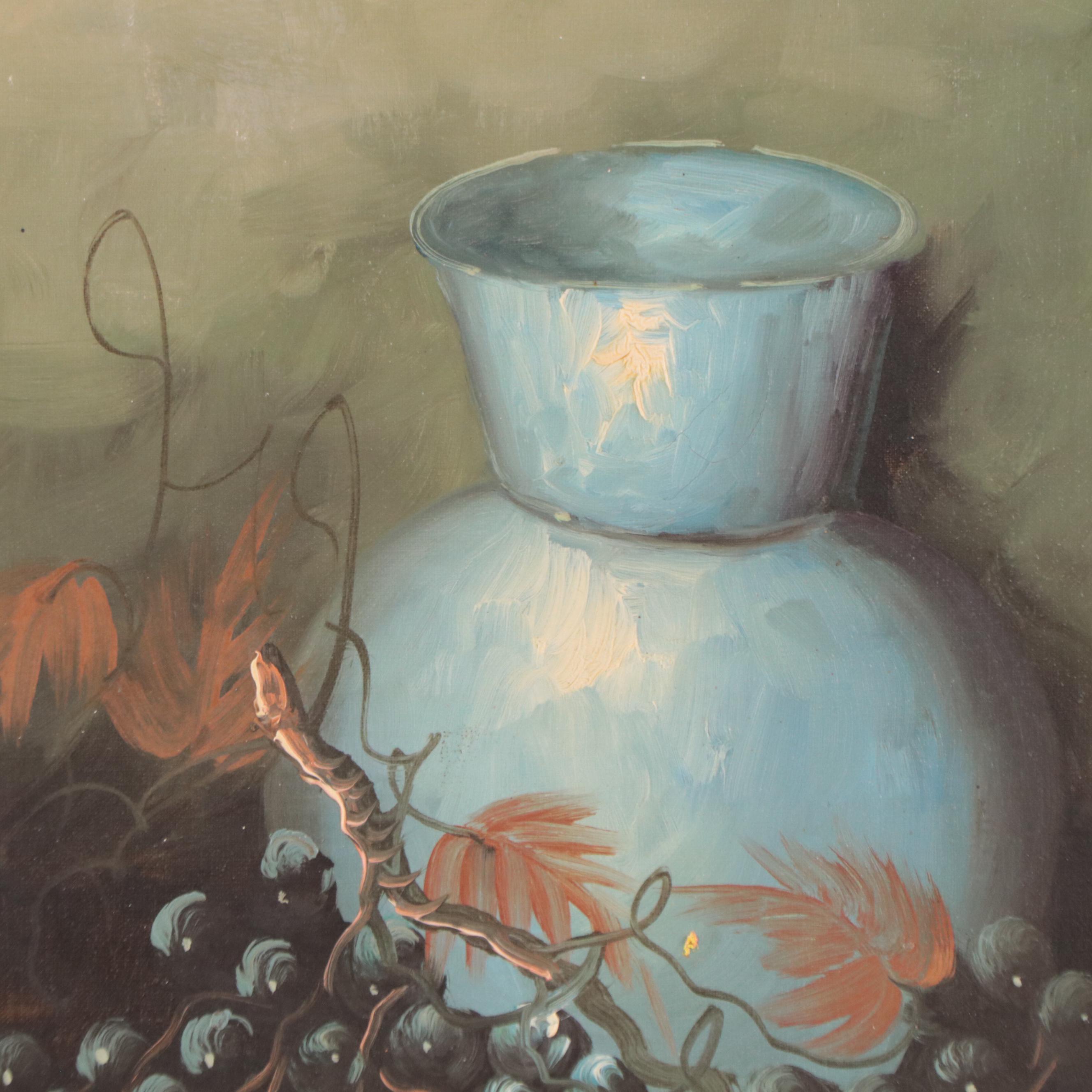 Oil Painting of Fruit Still Life