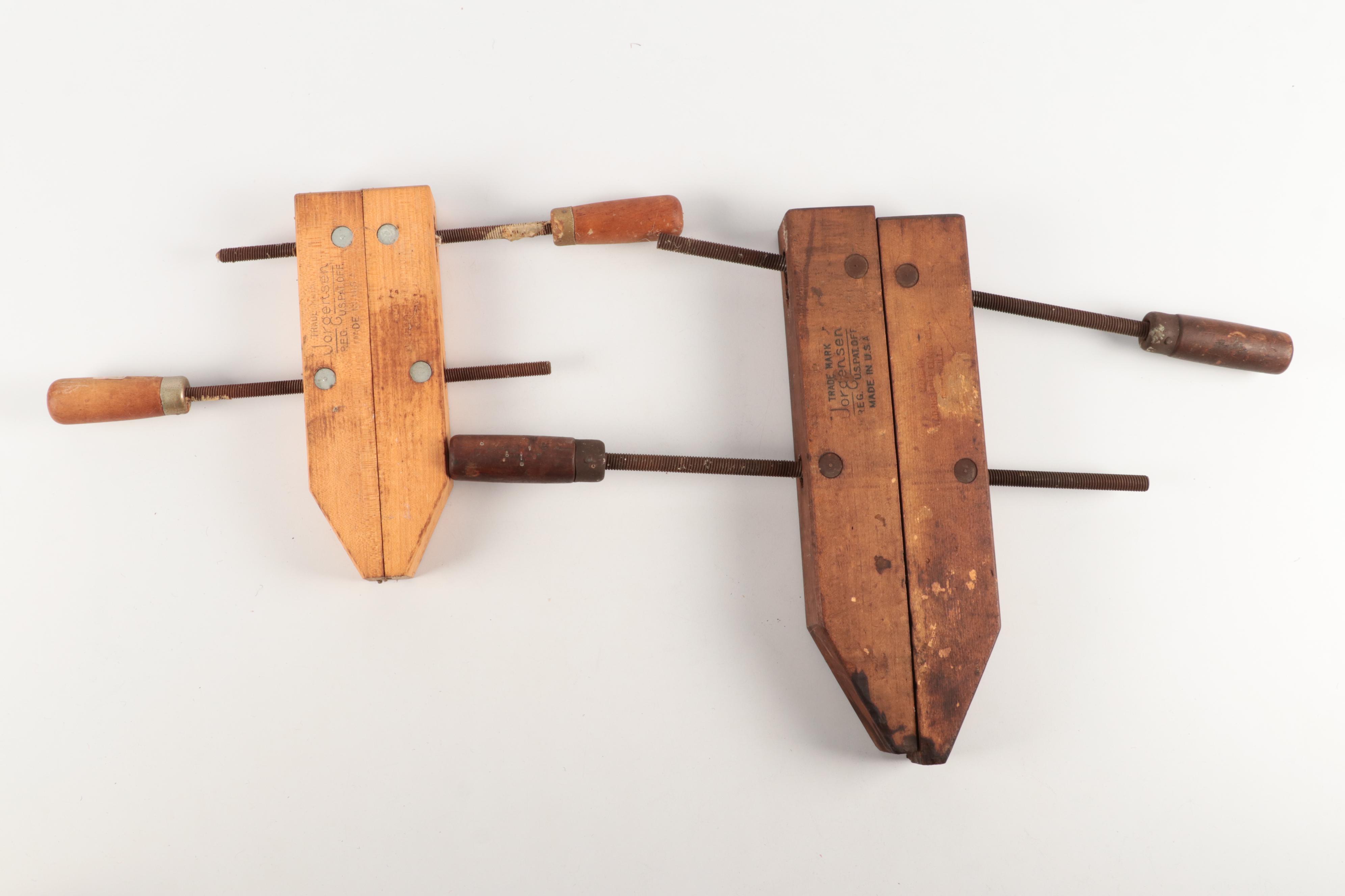 Leimann and Sherwood Planes with Jorgensen Clamps