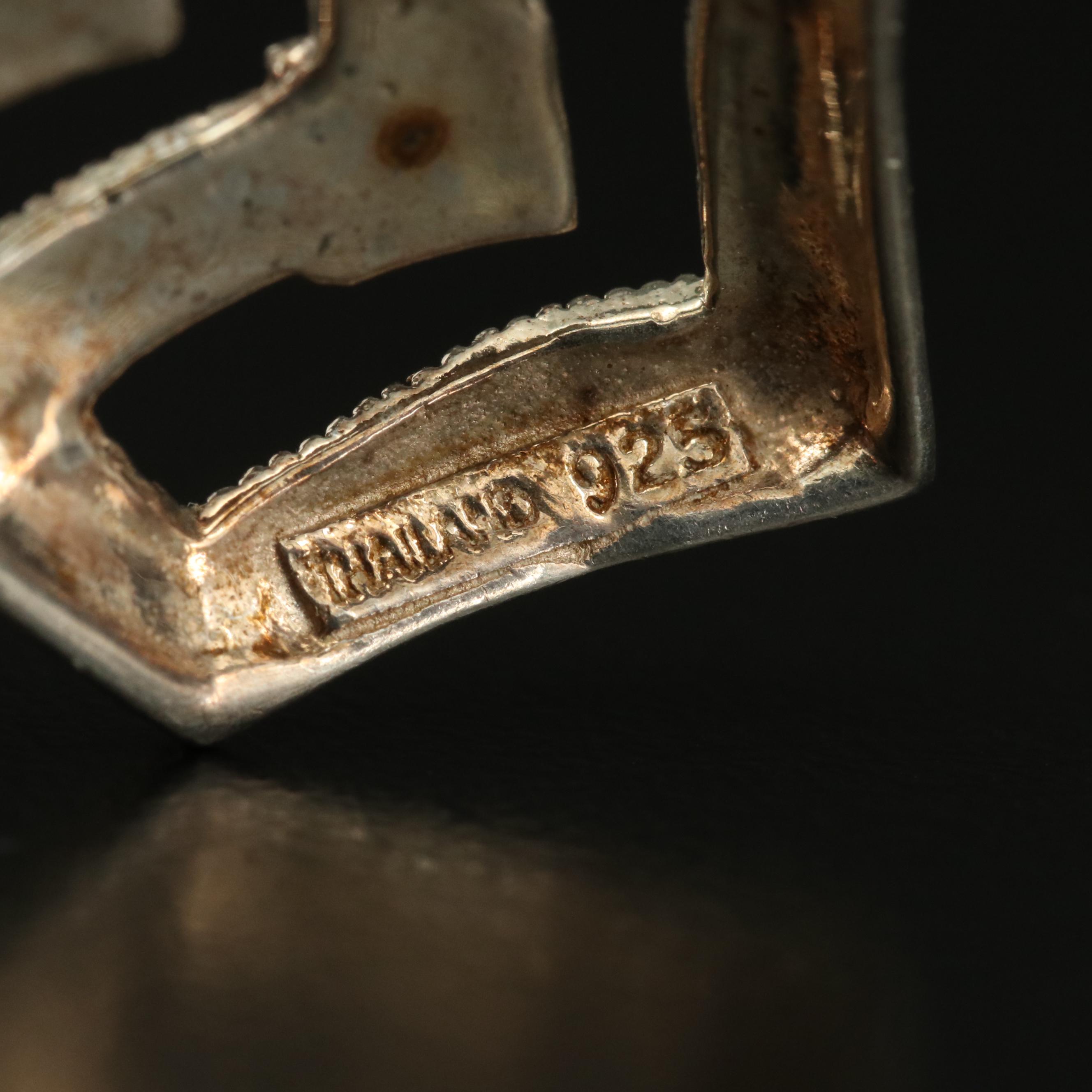 Sterling Marcasite Necklace