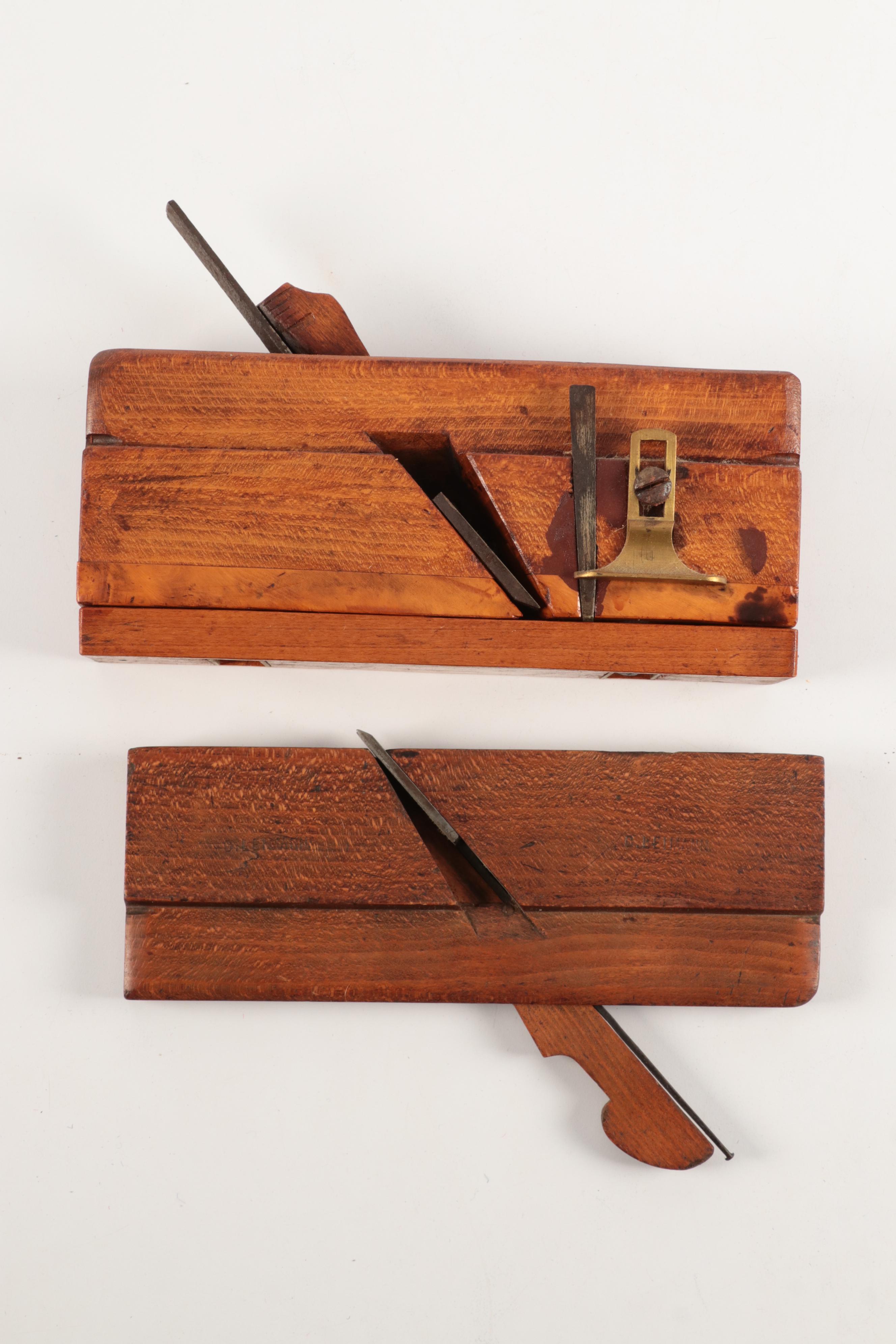 Leimann and Sherwood Planes with Jorgensen Clamps